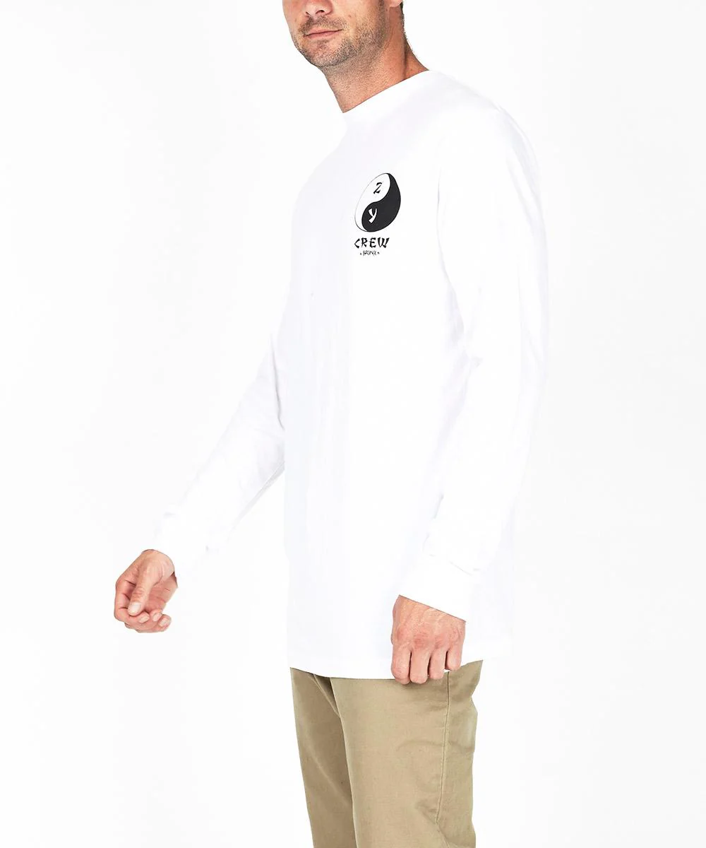 Takeaway Long Sleeve T-shirt White - Image 4