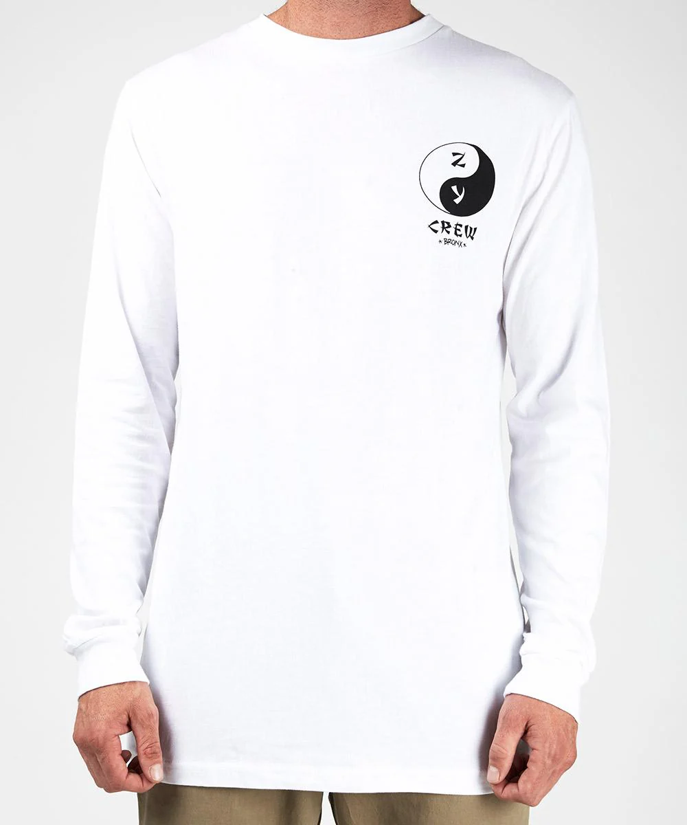 Takeaway Long Sleeve T-shirt White - Image 5