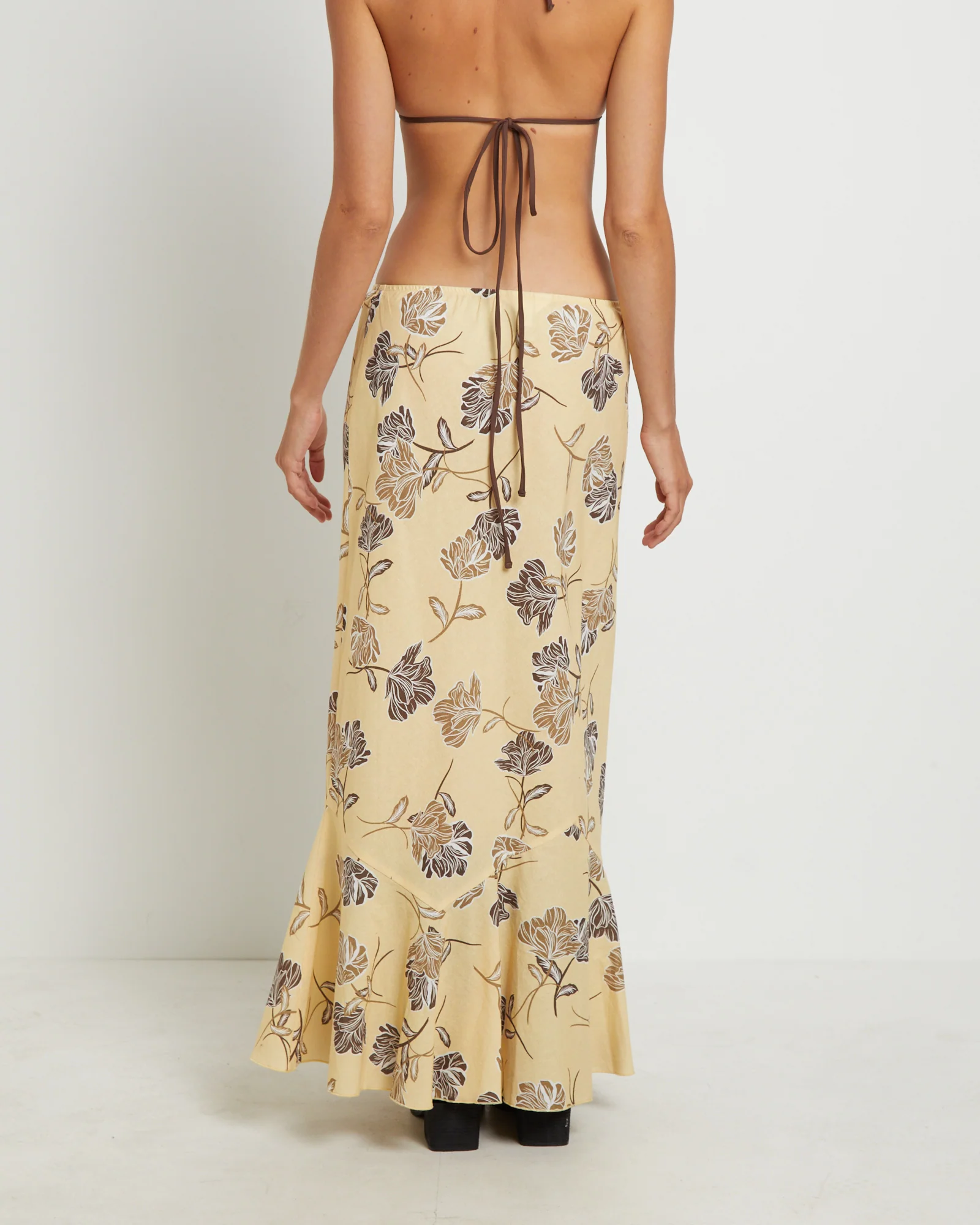 Tanisha Fishtail Maxi Skirt in Assorted - Image 2