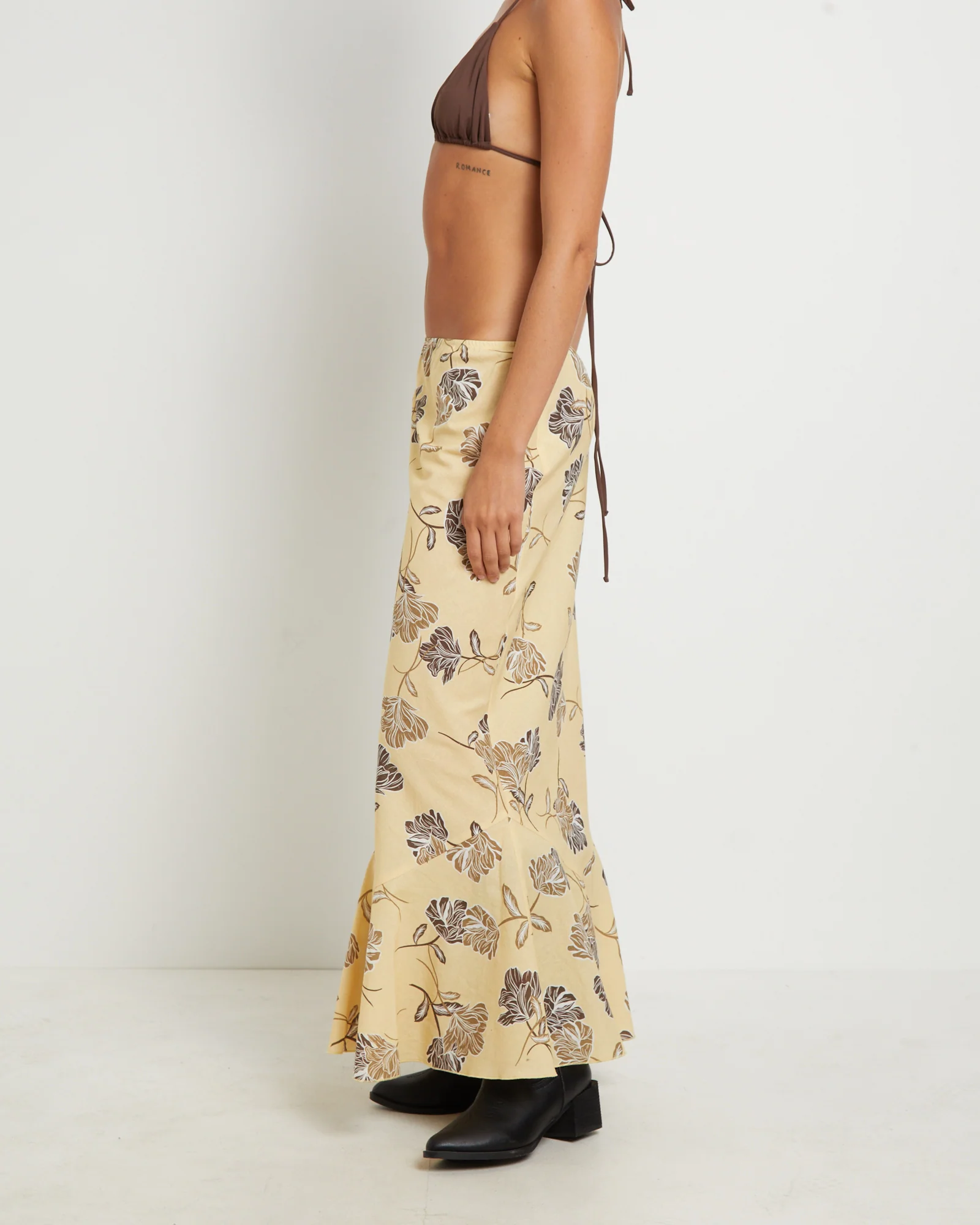Tanisha Fishtail Maxi Skirt in Assorted - Image 4