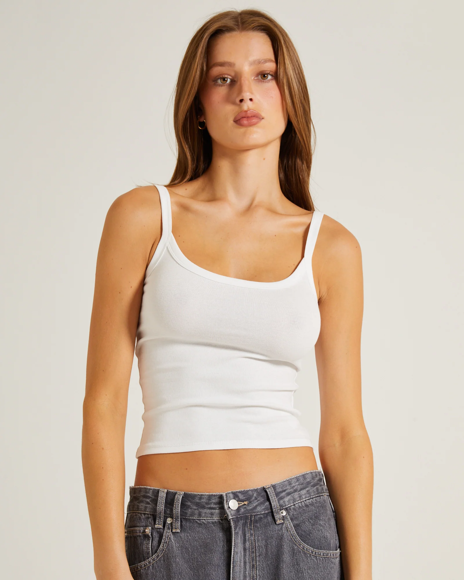 Tank Top in White - Image 5