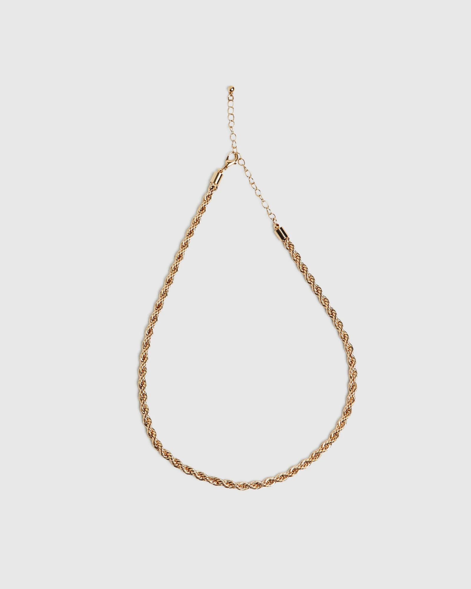 Tara Rope Necklace Gold - Image 3