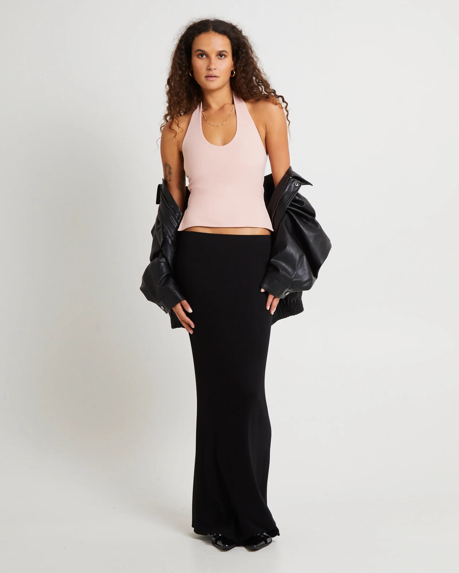 Tara Slinky Halter Top - Image 3