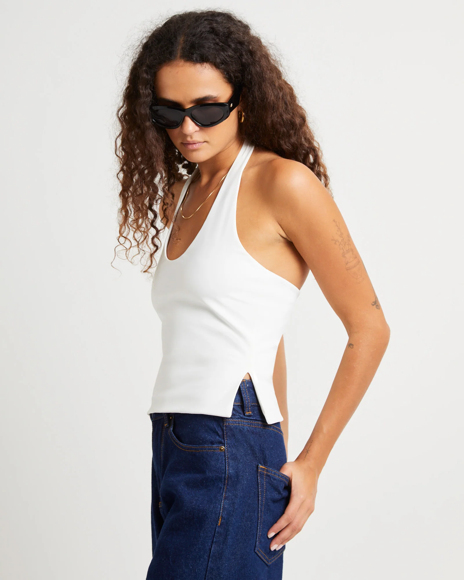Tara Slinky Halter Top - Image 5