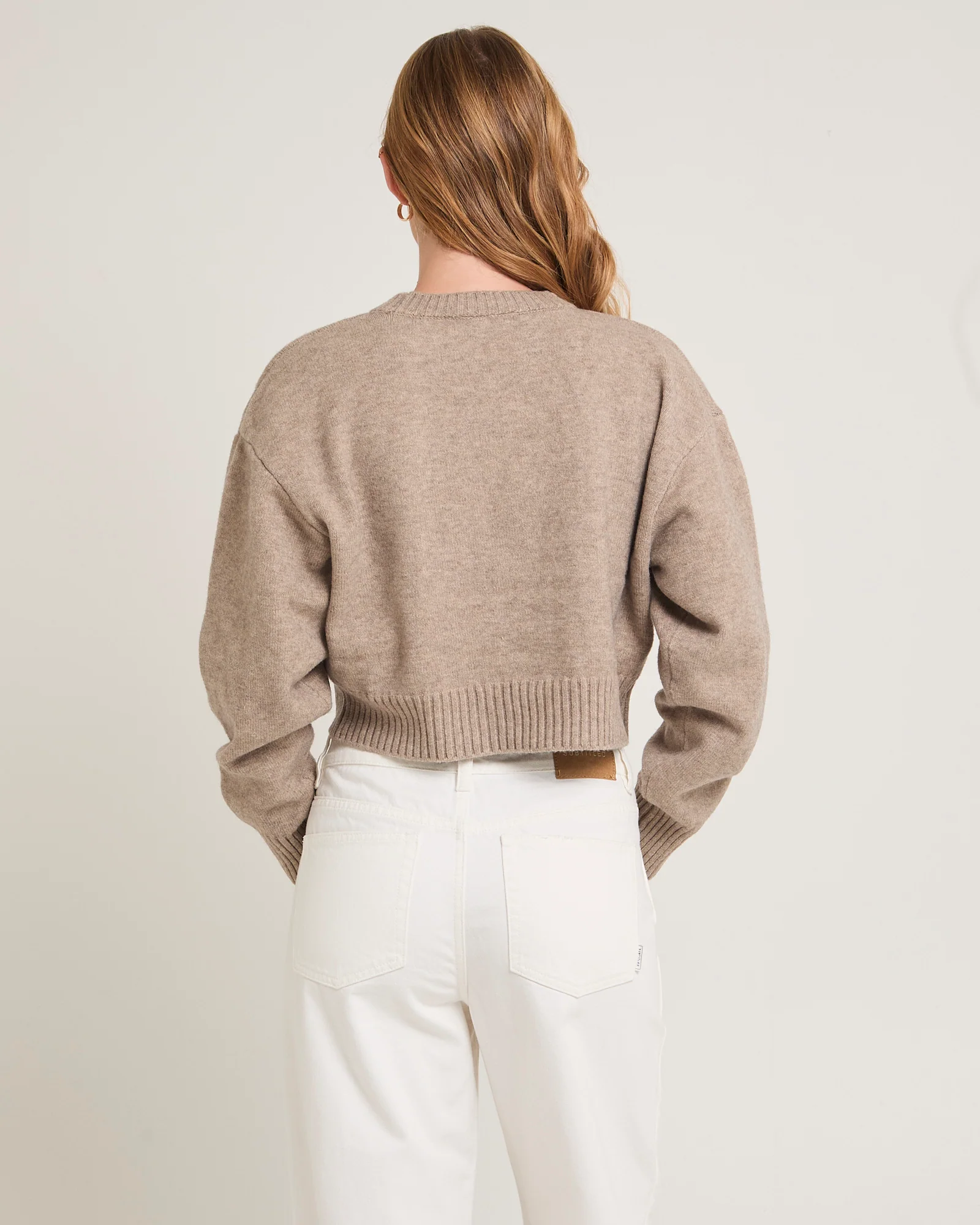 Tasmine Cropped Knit Sweater - Image 2