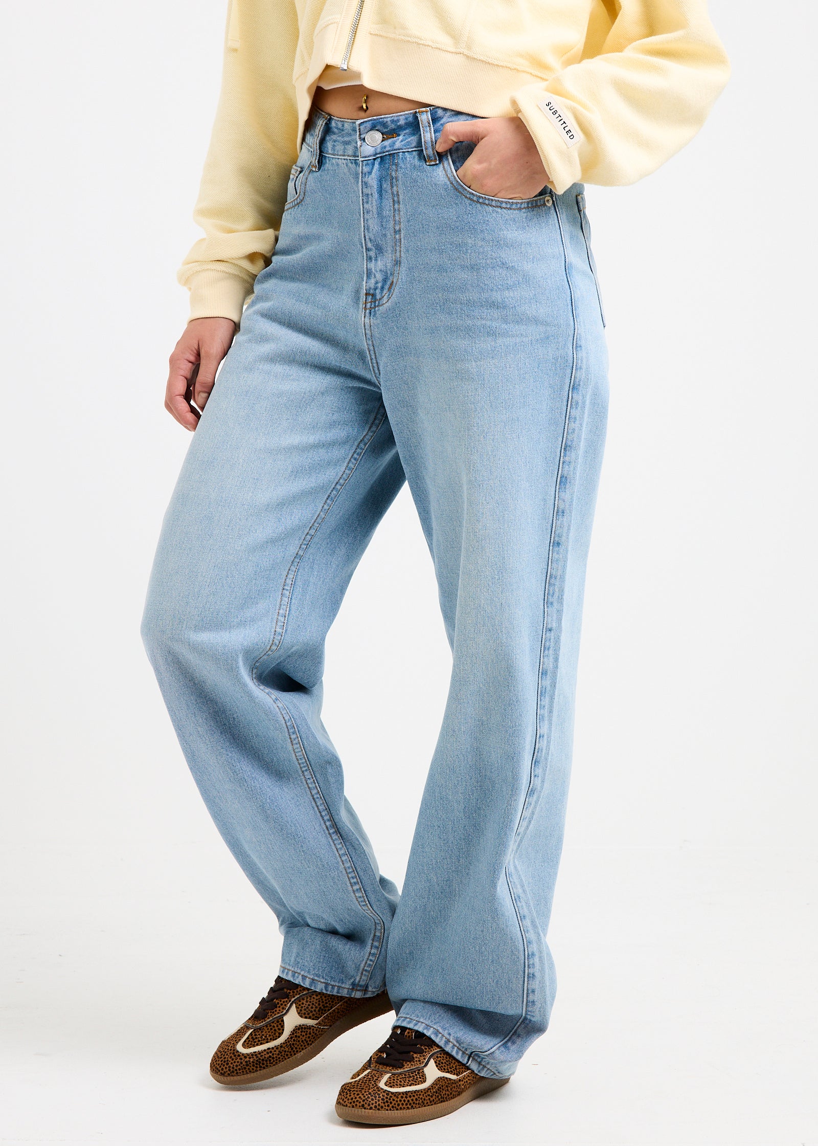 Tayla High Straight Jeans - Image 3