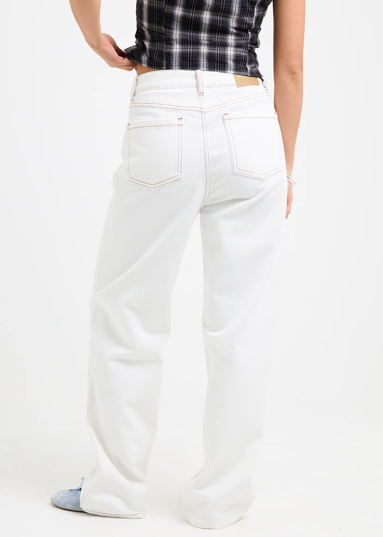 Tayla High Straight Jeans - Image 4