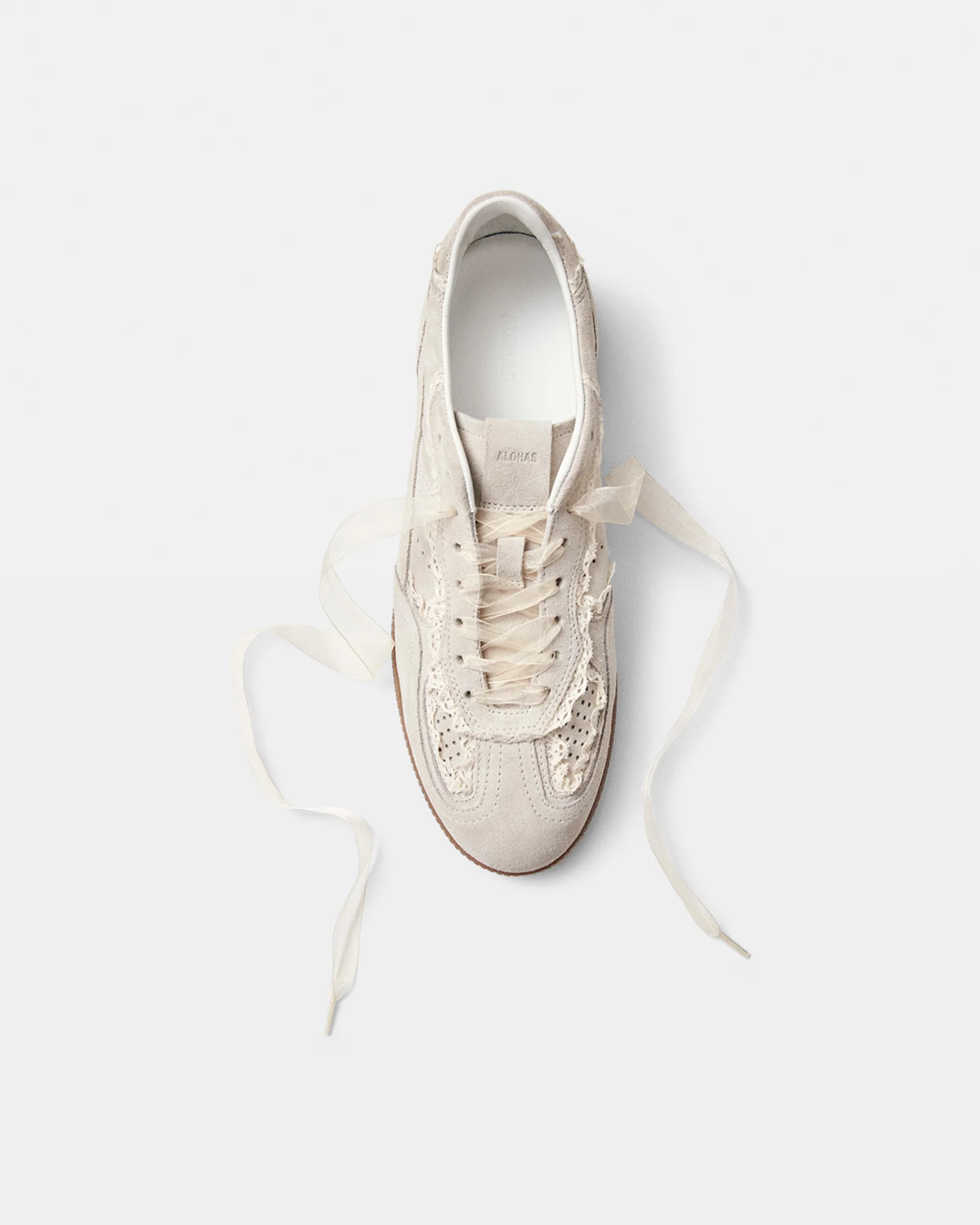Tb.490 Crochet Cream Leather Sneakers - Image 5