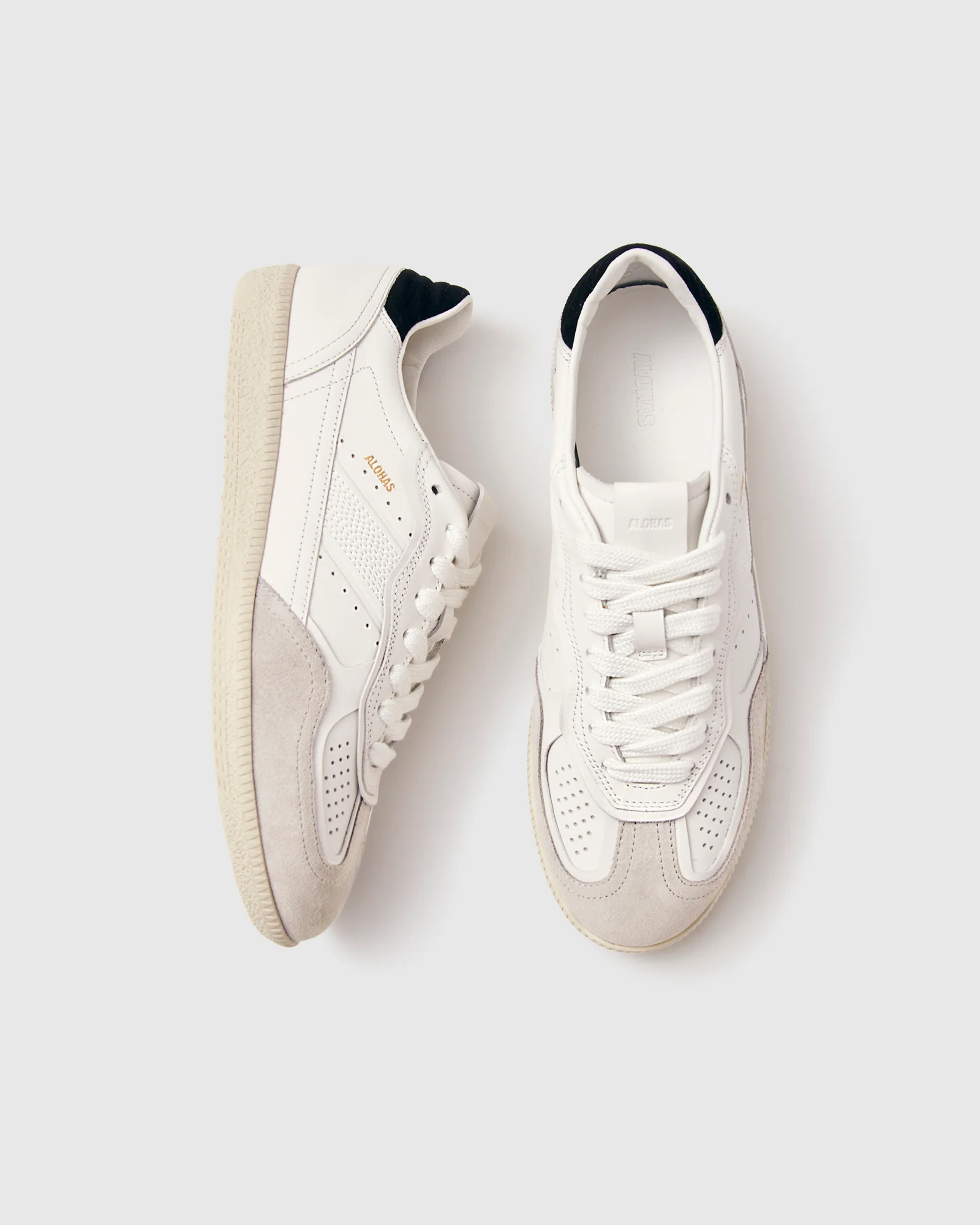 Tb.490 White Leather Sneakers - Image 3