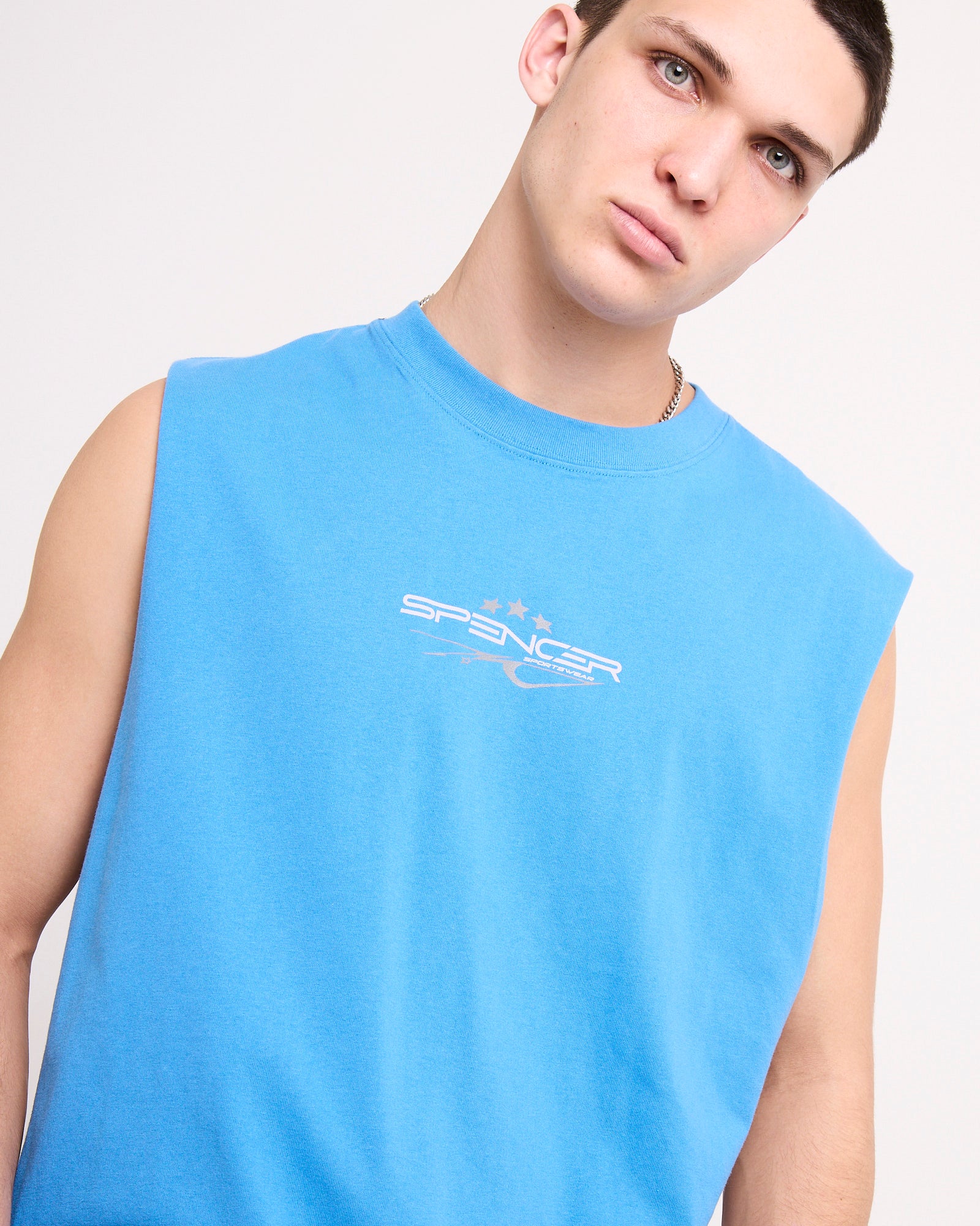 Tech Panelled Tank Top - Image 5