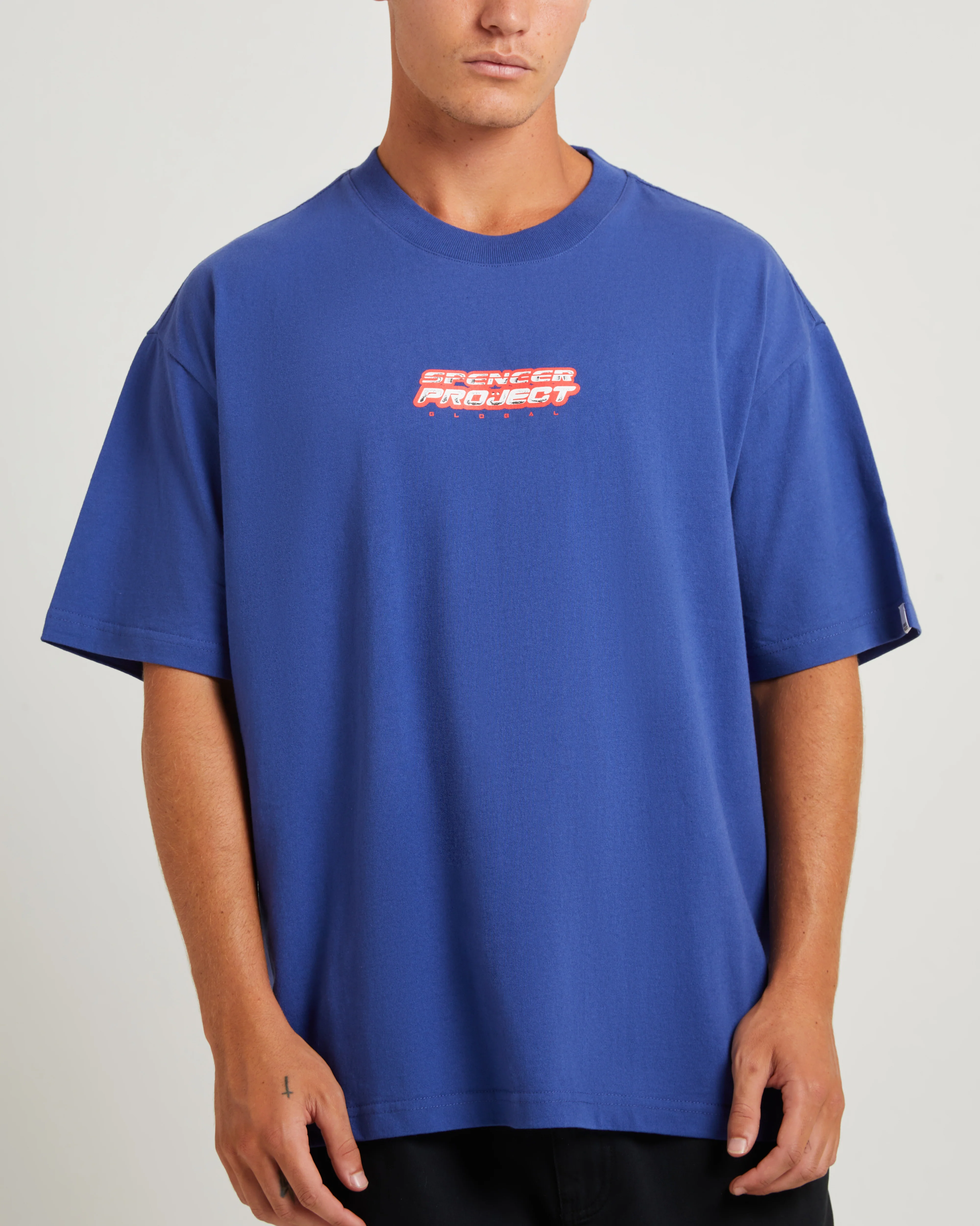Tech Short Sleeve T-Shirt Navy - Image 5