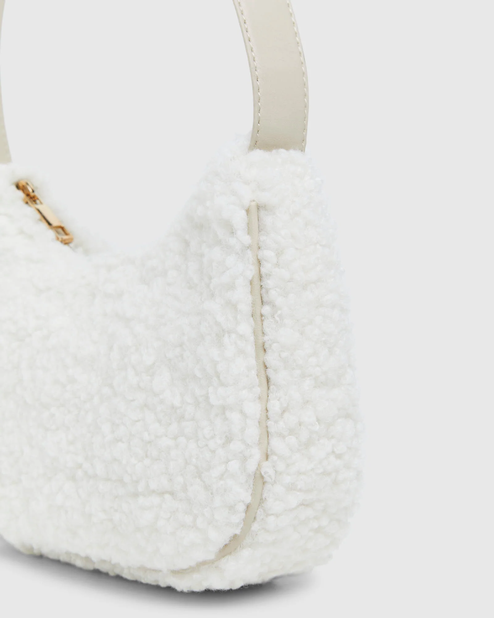 Teddy Handbag White - Image 4