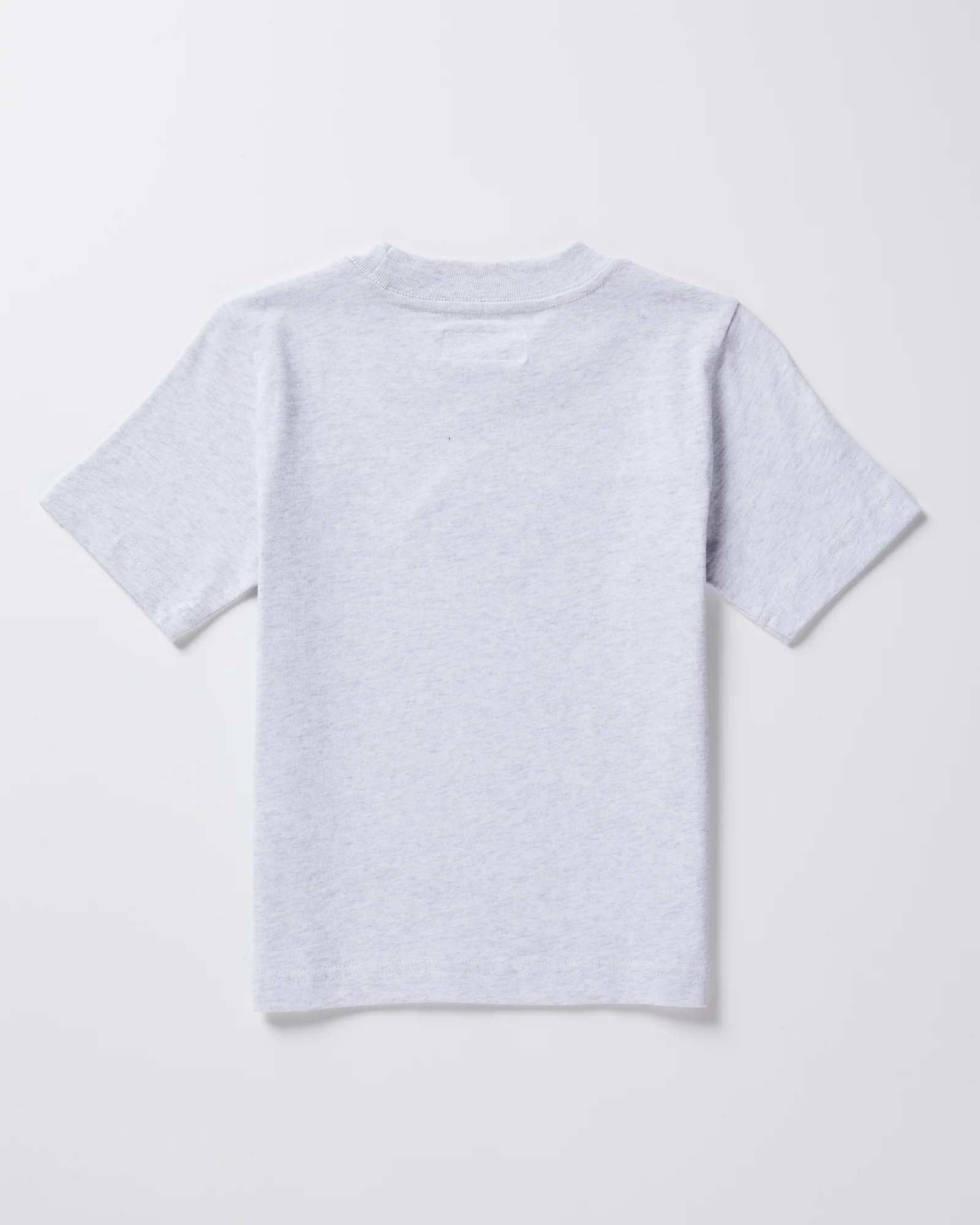 Teen Boys Court Short Sleeve T-Shirt in Frost Marle - Image 2