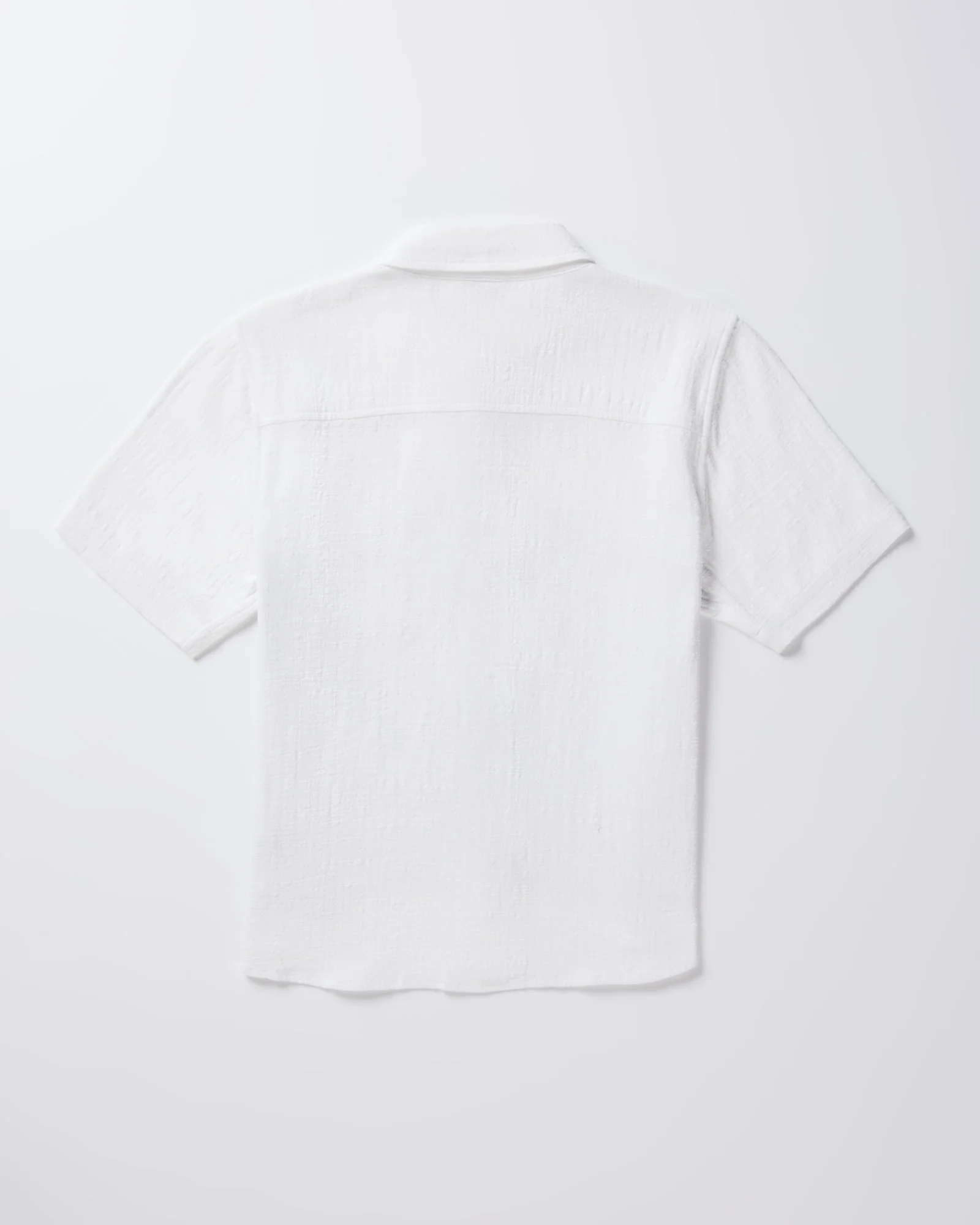 Teen Boys Louie Short Sleeve Shirt in White - Image 2