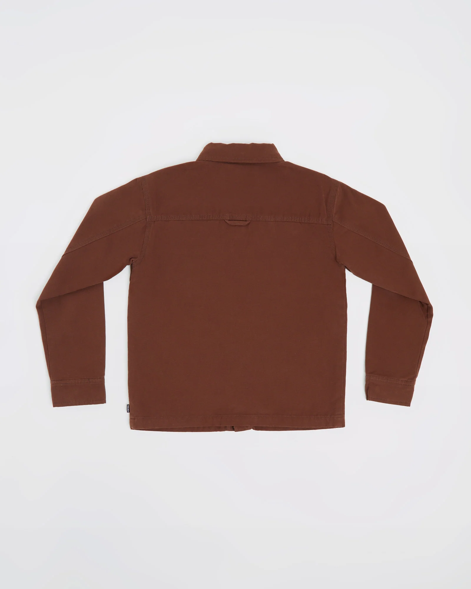 Teen Boys Newcastle Long Sleeve Shacket in Brown - Image 2
