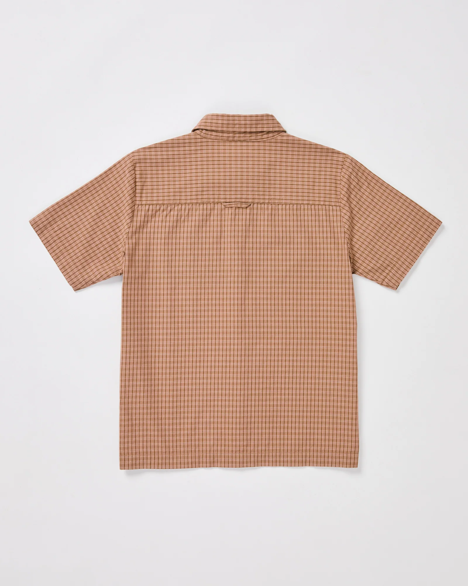 Teen Boys Skate Short Sleeve Shirt in Brown - Image 3