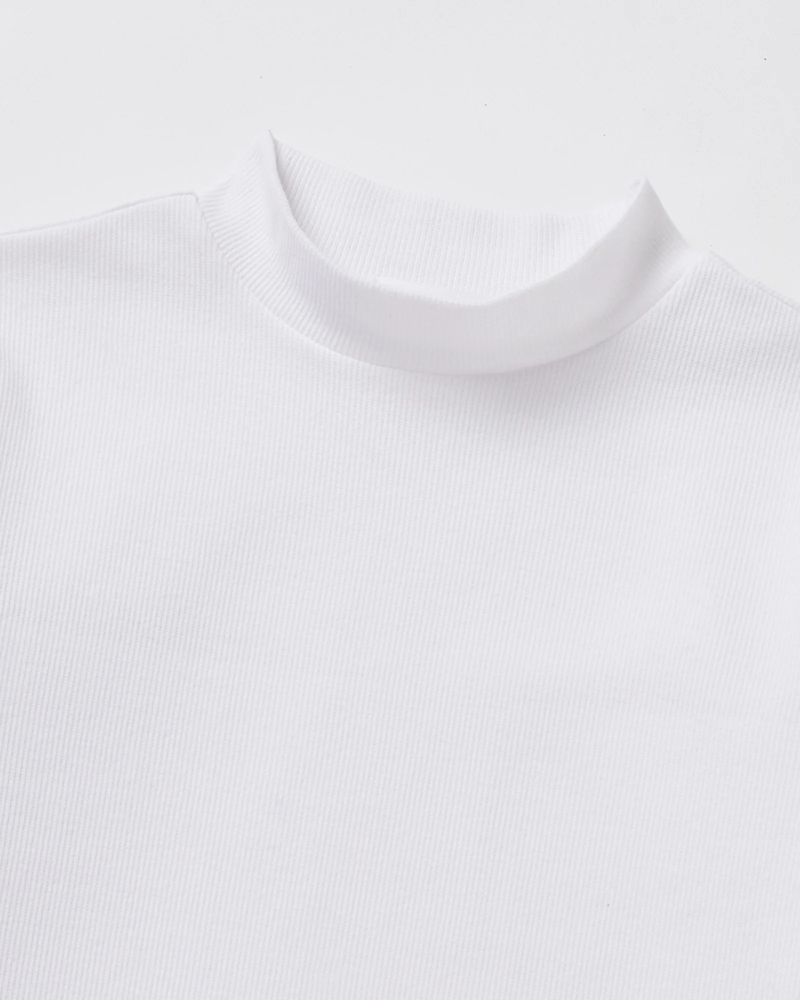 Teen Girls Long Sleeve Skivvy in White - Image 3