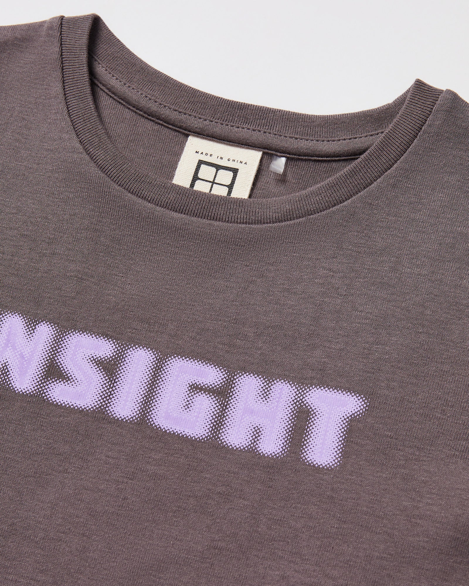 Teen Girls Longline Short Sleeve T-Shirt in Grey - Image 3