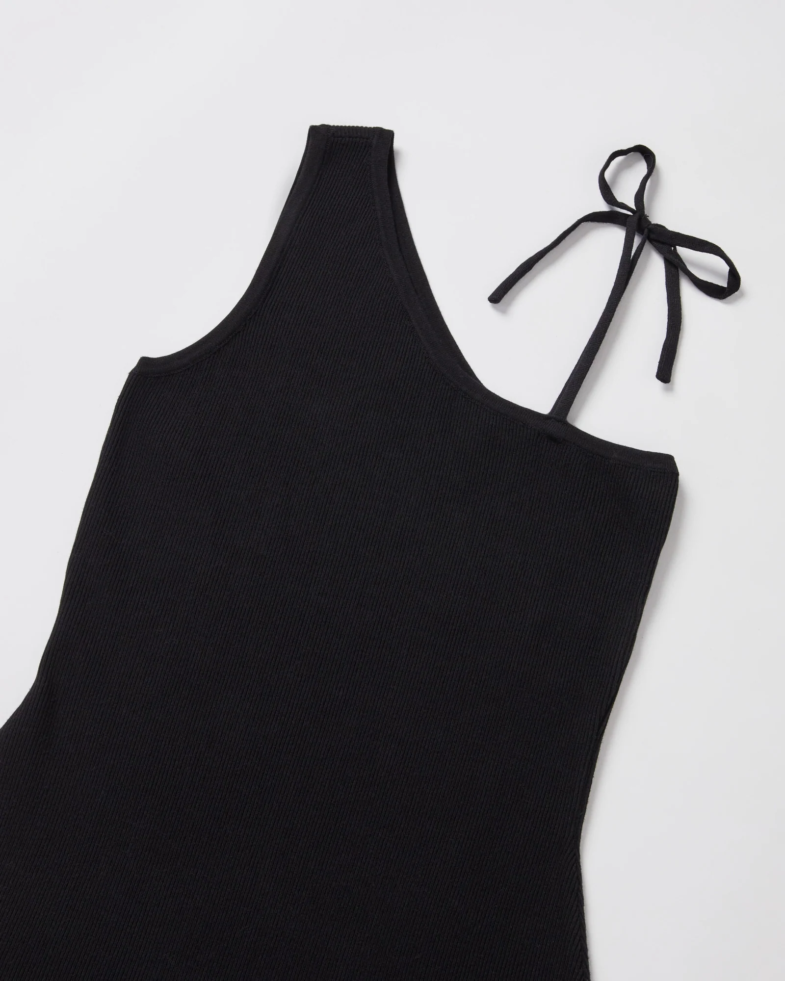 Teen Girls One Shoulder Dress in Black - Image 3