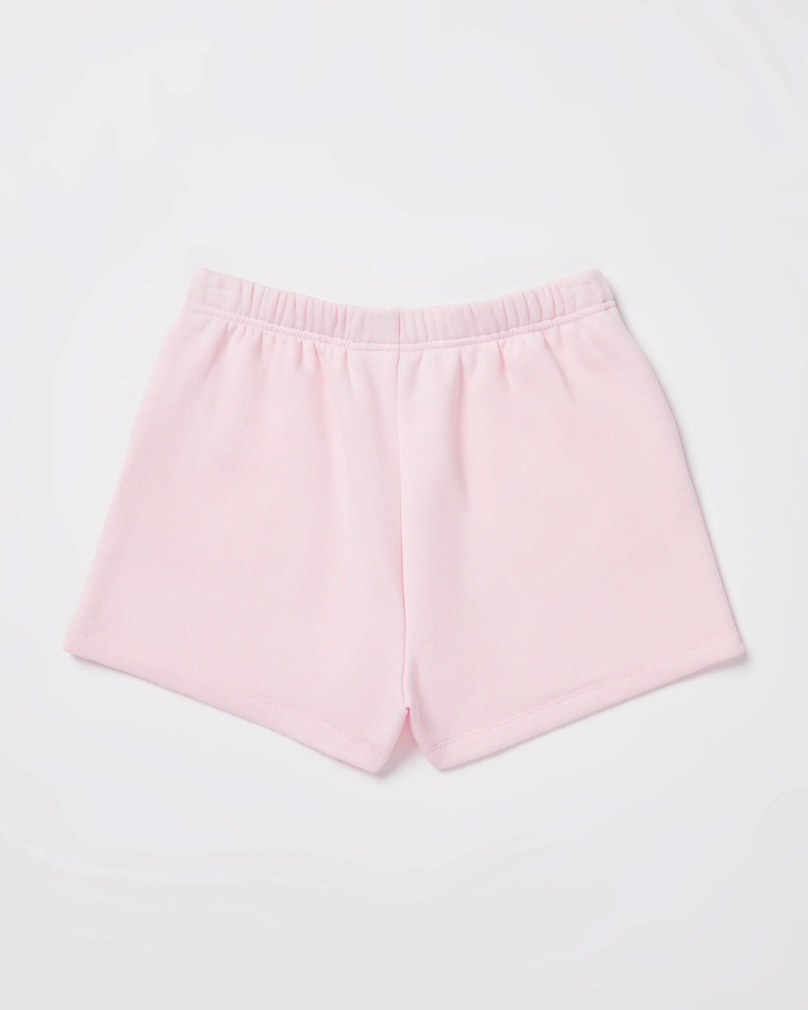 Teen Girls Pull On Fleece Shorts in Ballet Pink - Image 2