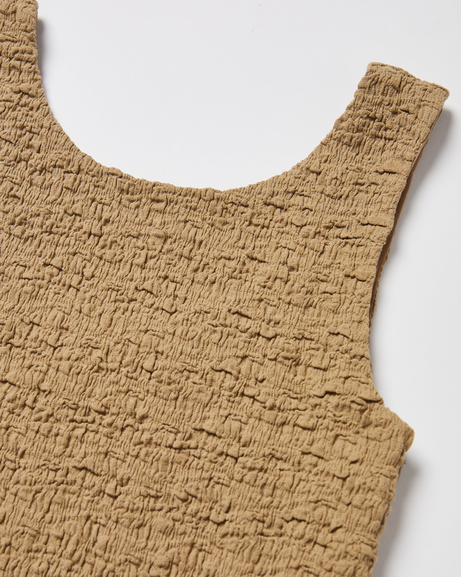 Teen Girls Skyla Textured Mini Dress in Taupe - Image 3