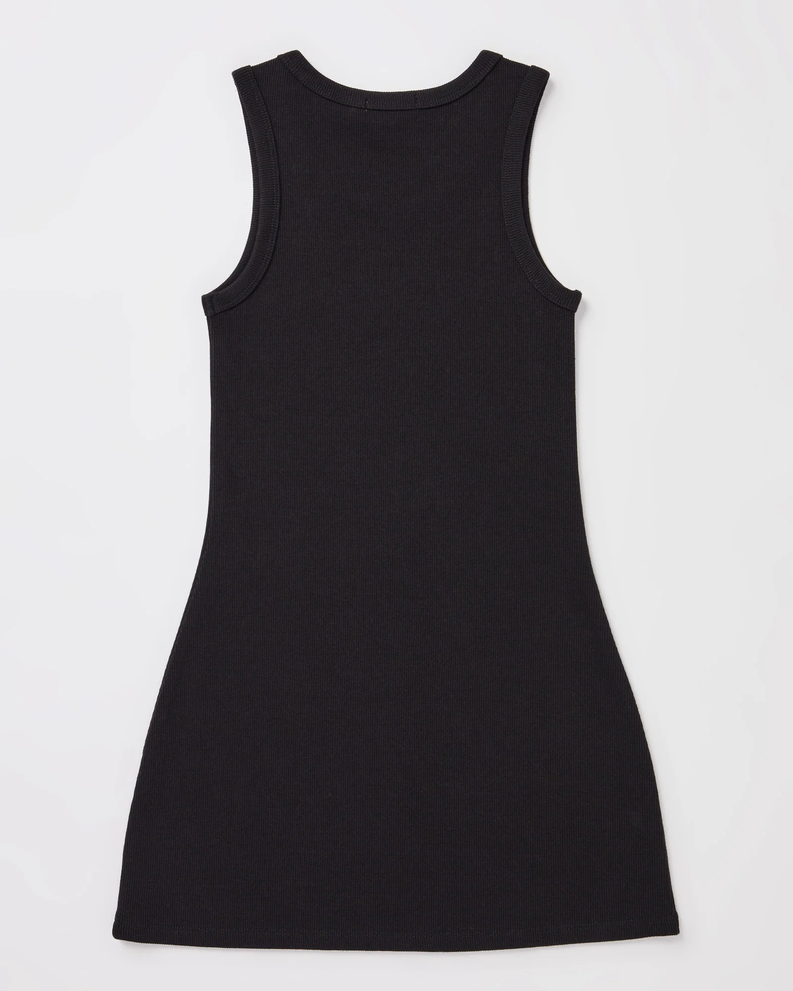 Teen Girls Super Scoop Classic Dress in Black - Image 2