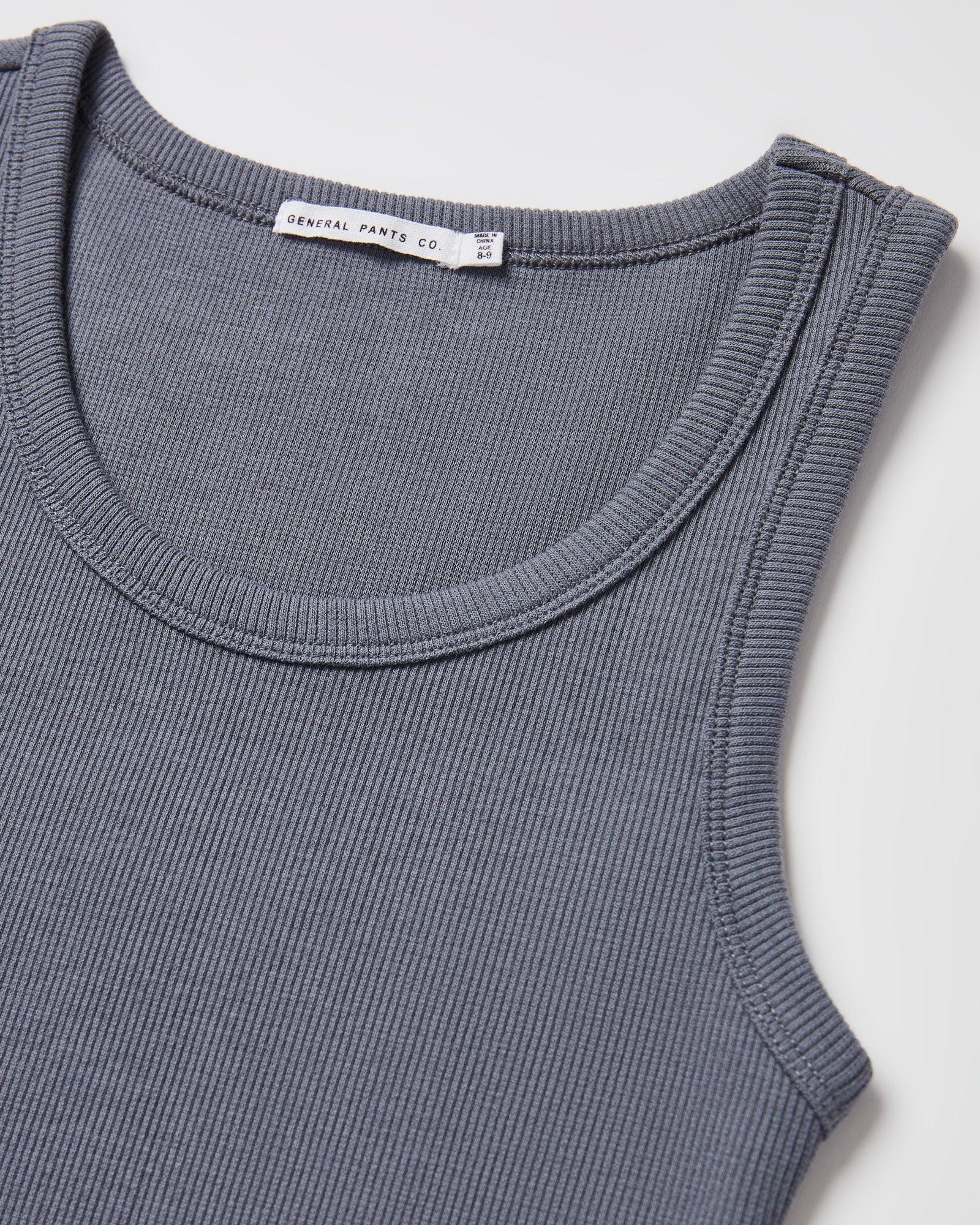 Teen Girls Super Scoop Classic Dress in Slate - Image 3