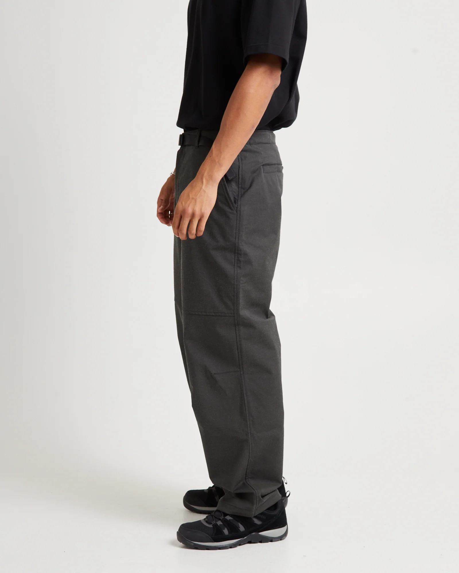 Tek Twill Wide Leg Pants Black - Image 5