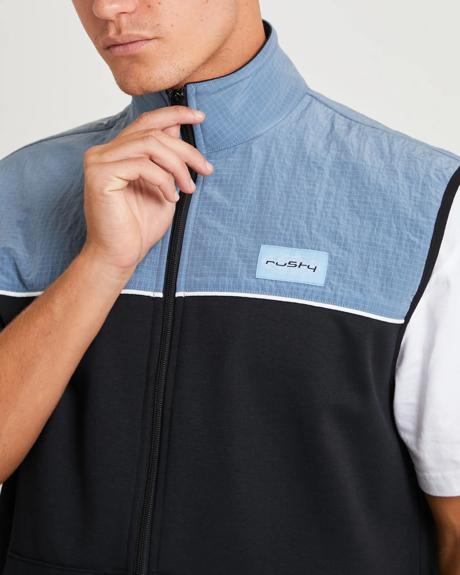 Tekkers Unisex Fleece Vest Coal - Image 5