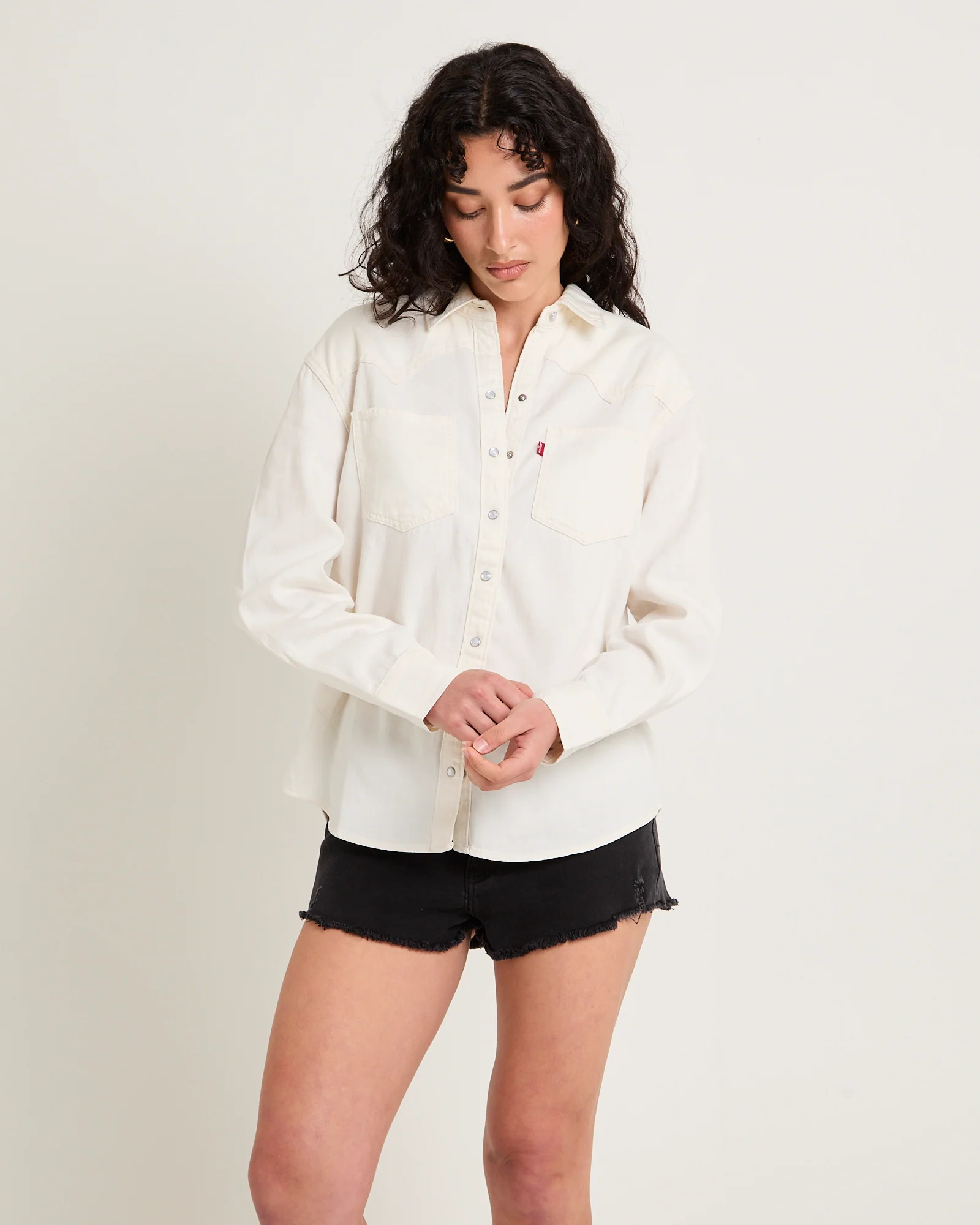 Teodora Western Denim Shirt - Image 3