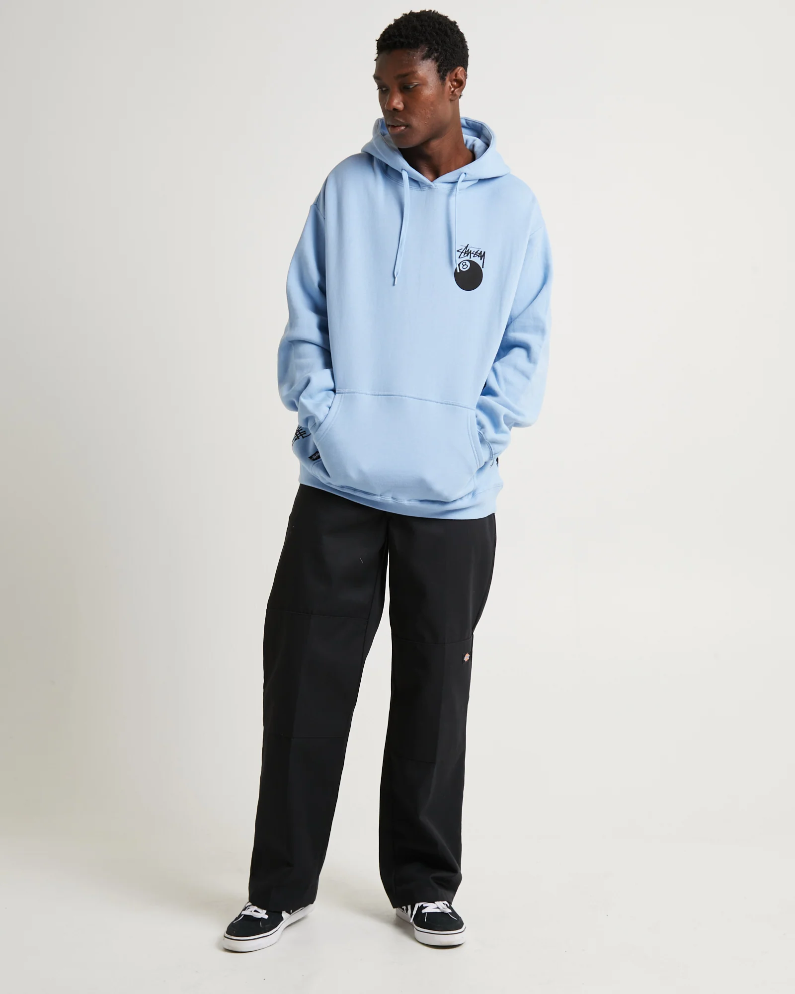 Test Strike Fleece Hoodie Blue - Image 3