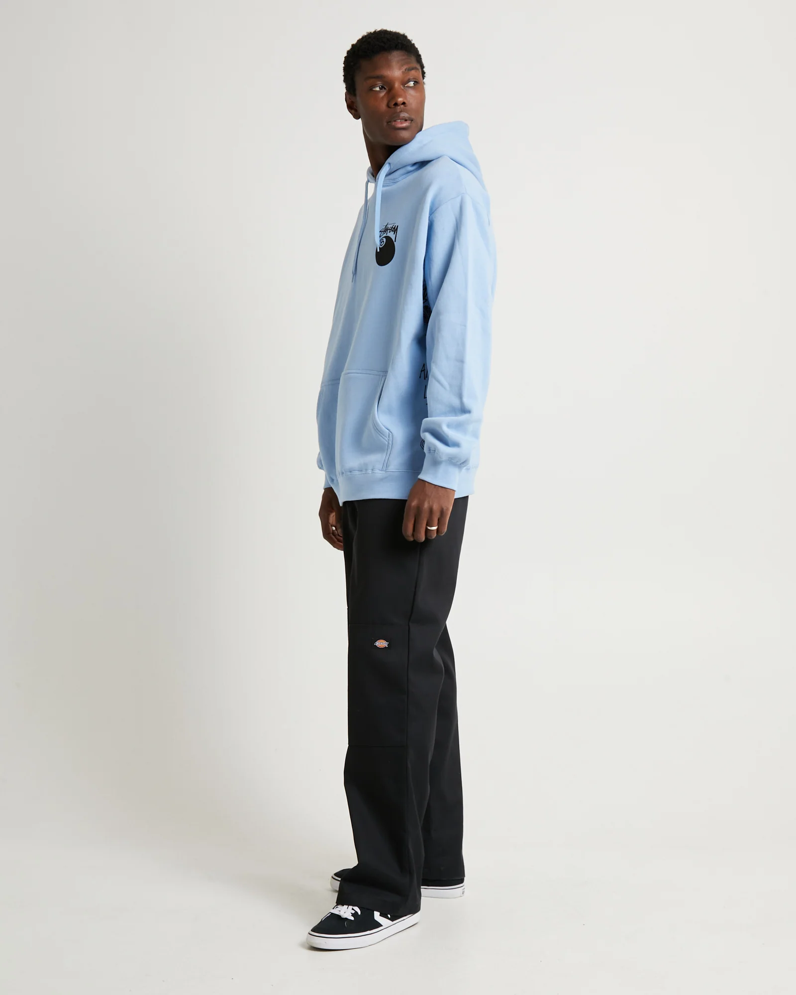 Test Strike Fleece Hoodie Blue - Image 4