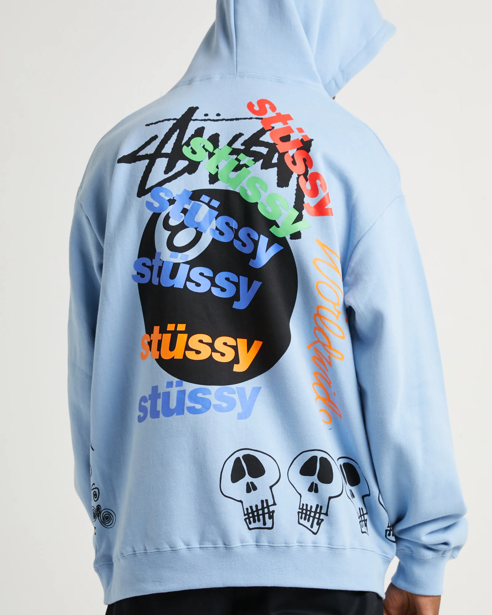 Test Strike Fleece Hoodie Blue - Image 5