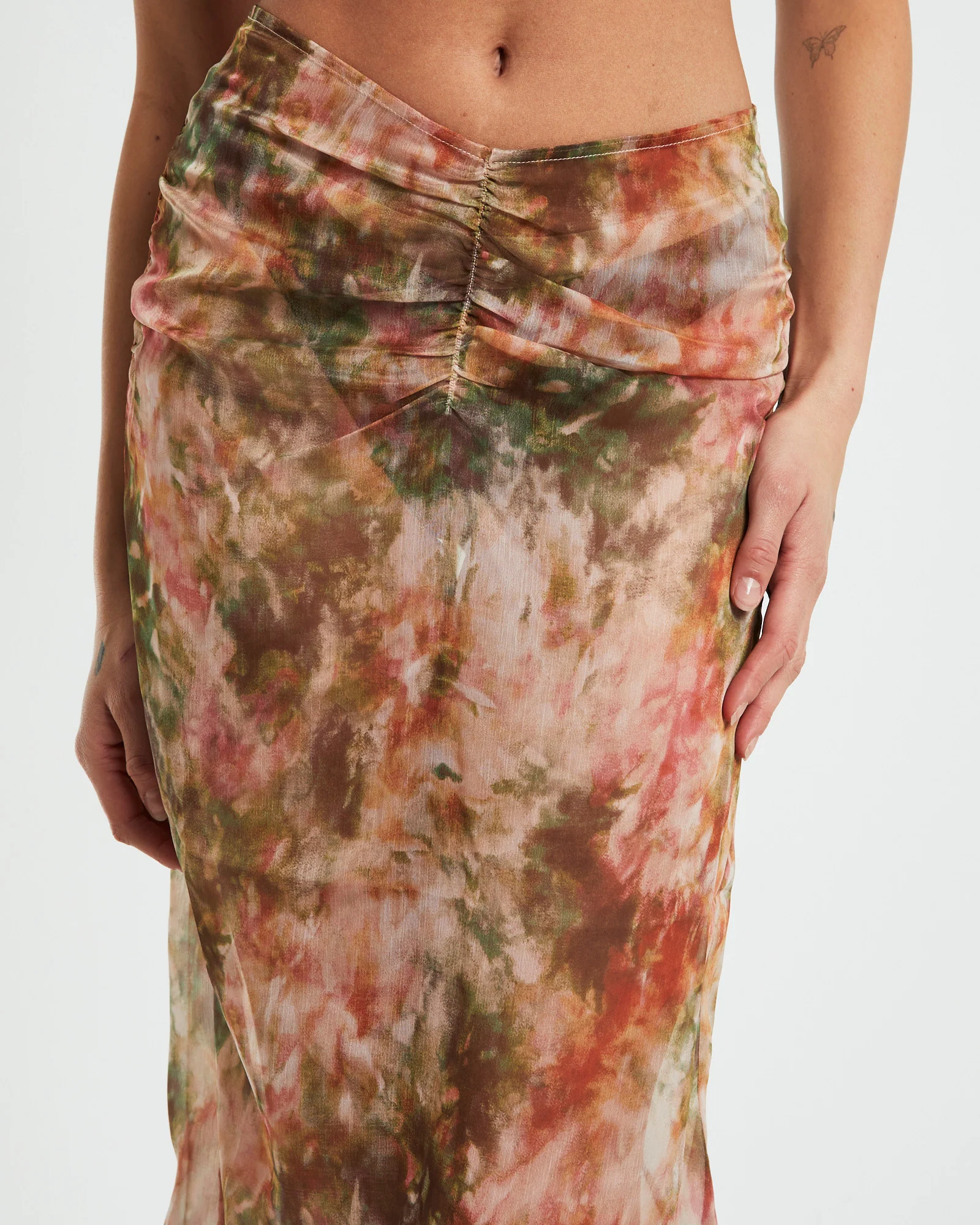 Tibby Tie Dye Midi Skirt - Image 6
