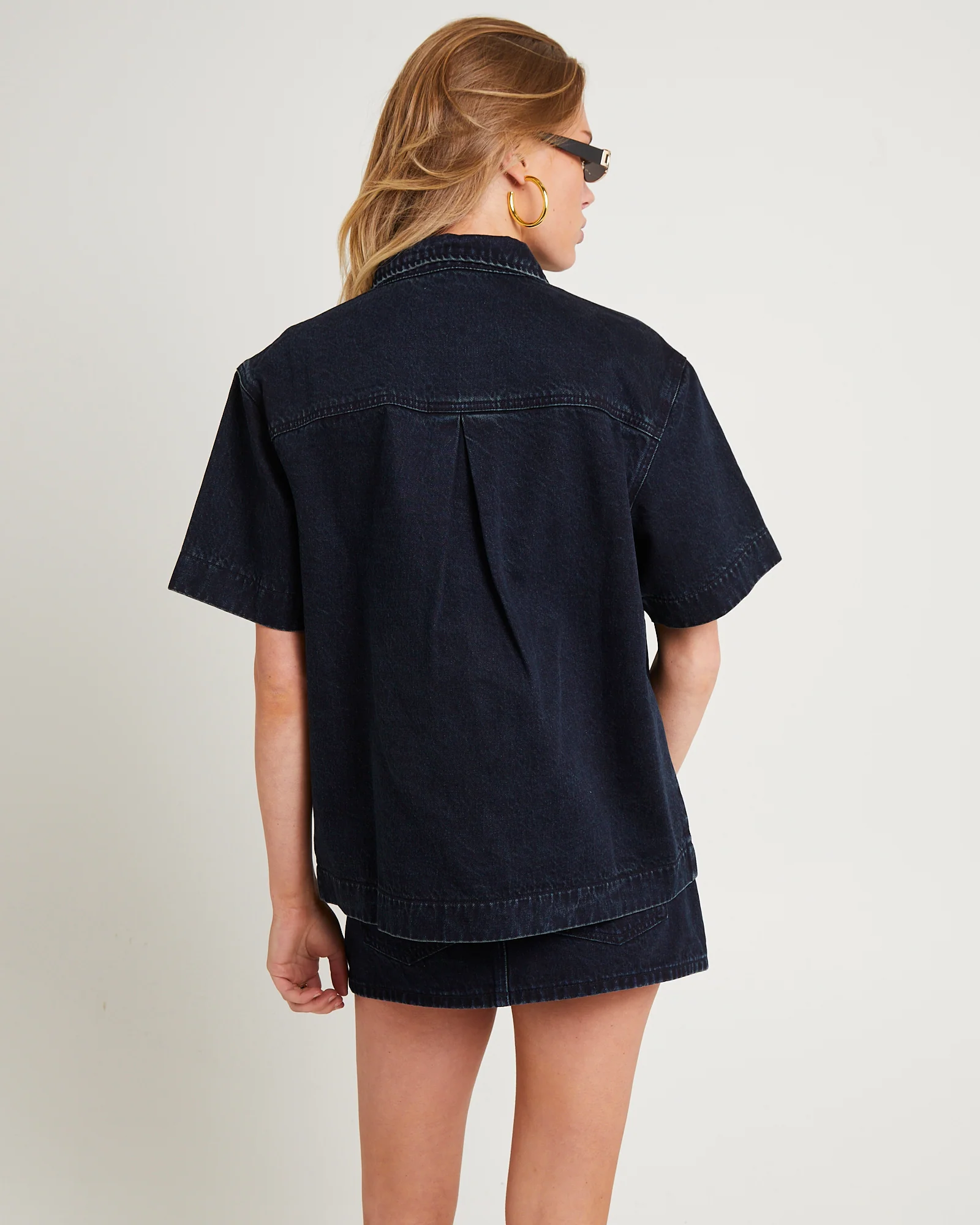 Tide Boxy Denim Shirt - Image 3