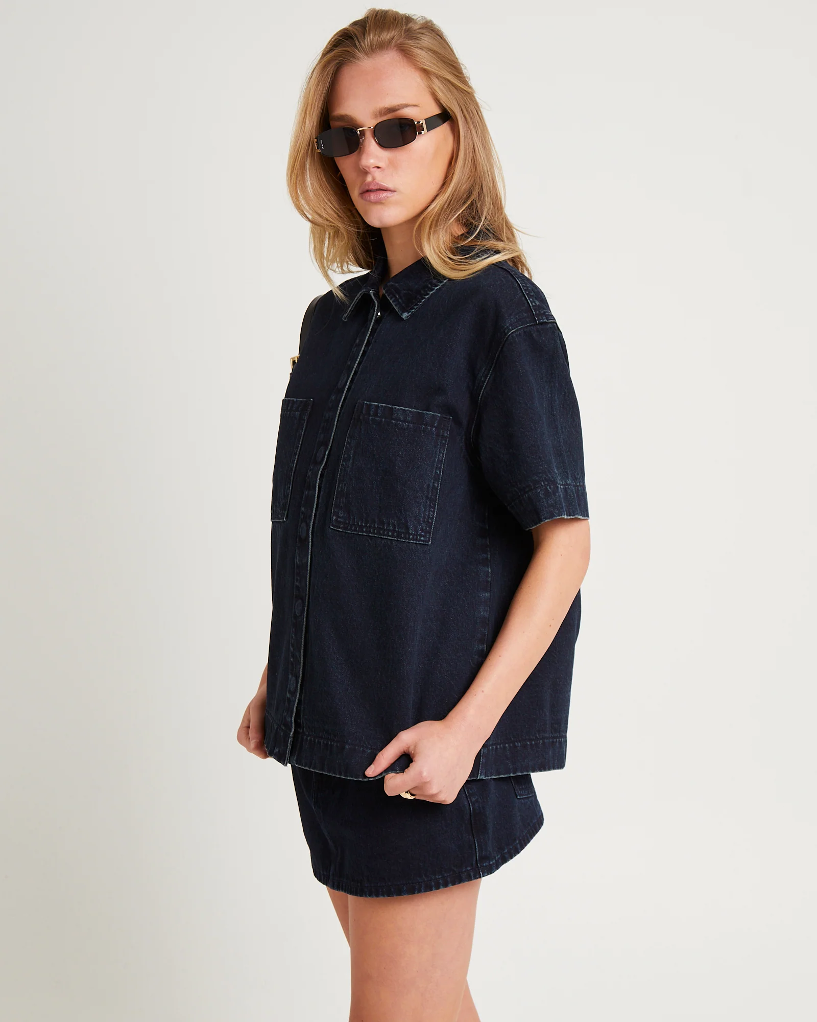 Tide Boxy Denim Shirt - Image 4