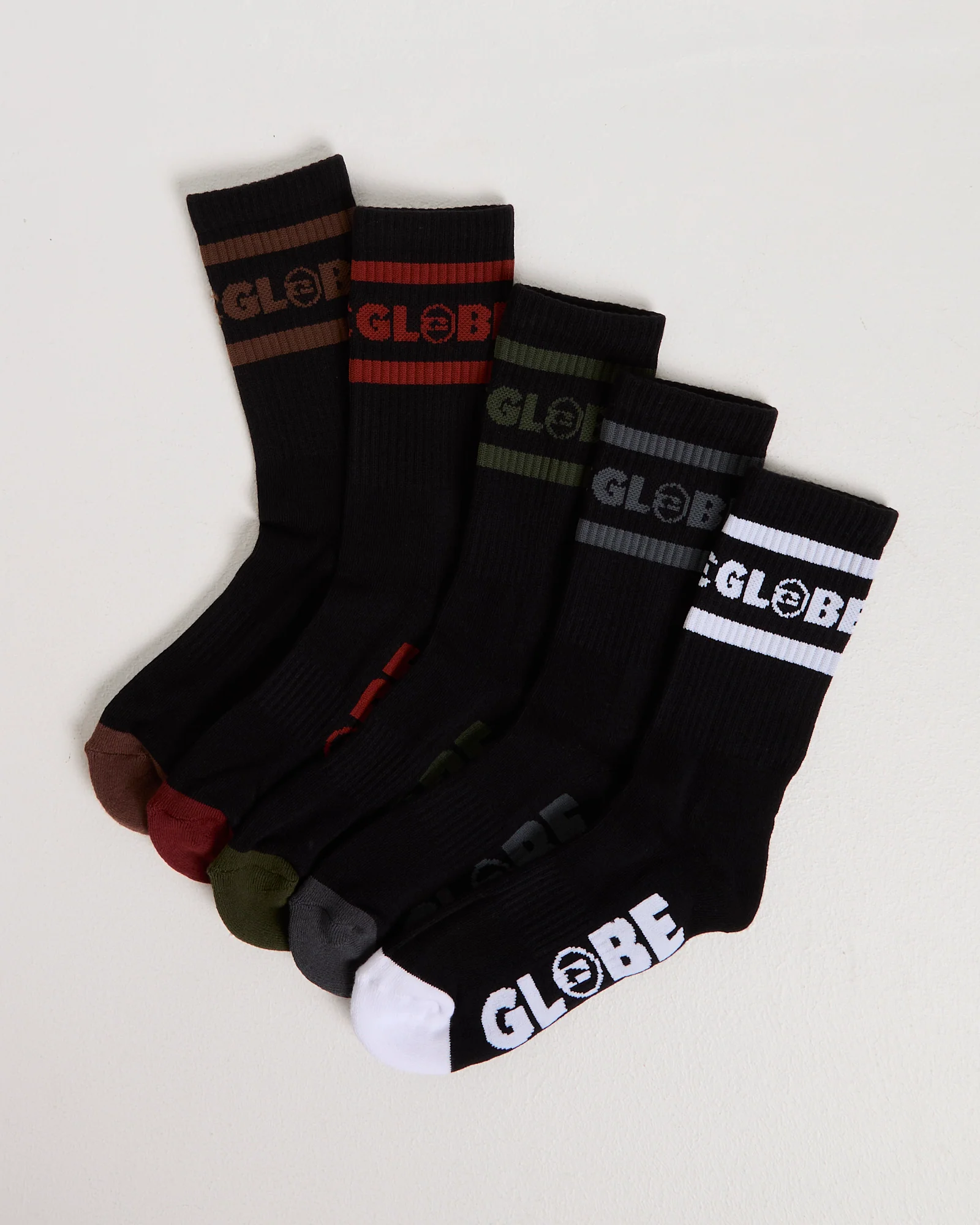 Tilt Hi Crew Socks 5 Pack - Image 2