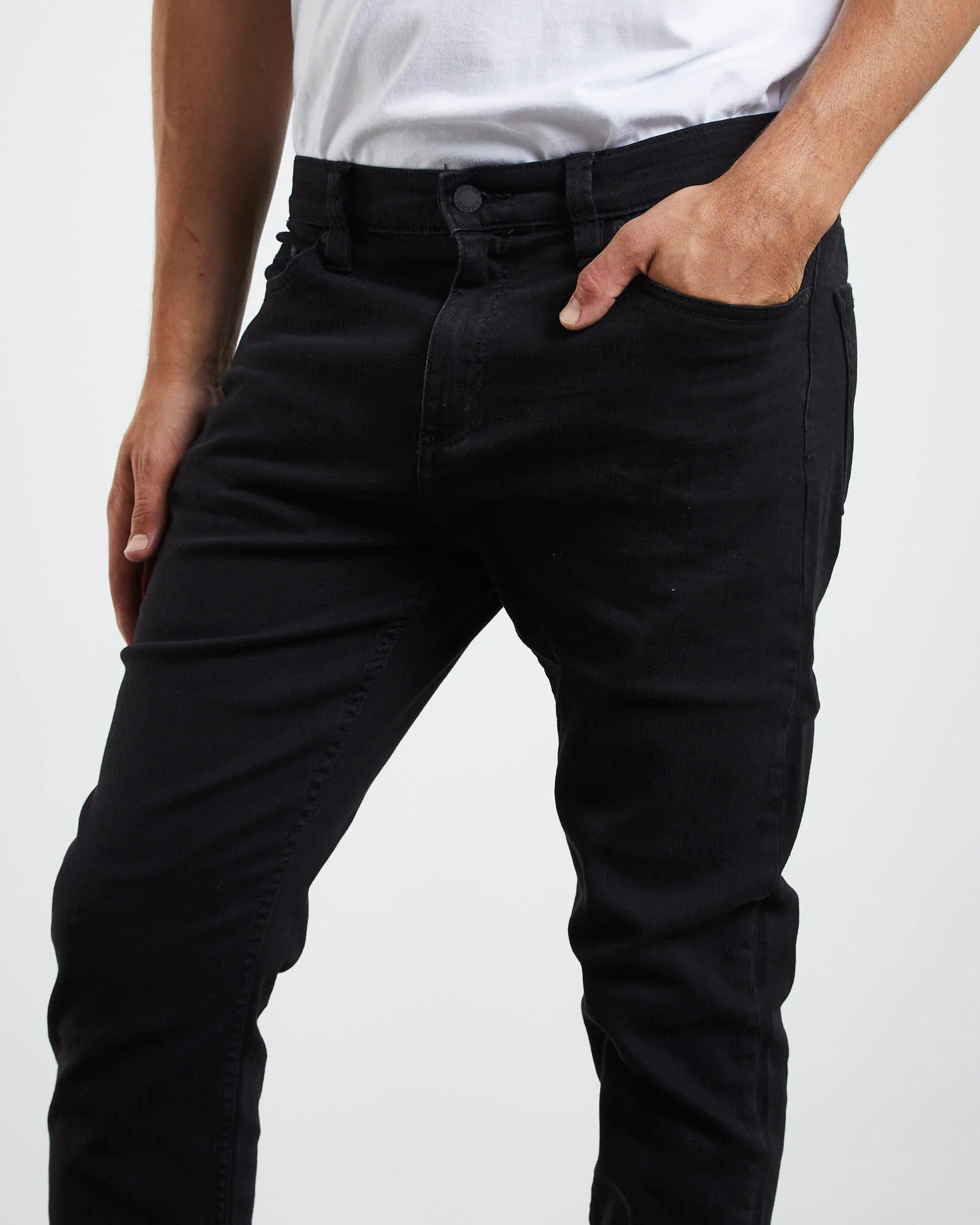 Tim Slim Denim Jeans Raven - Image 6