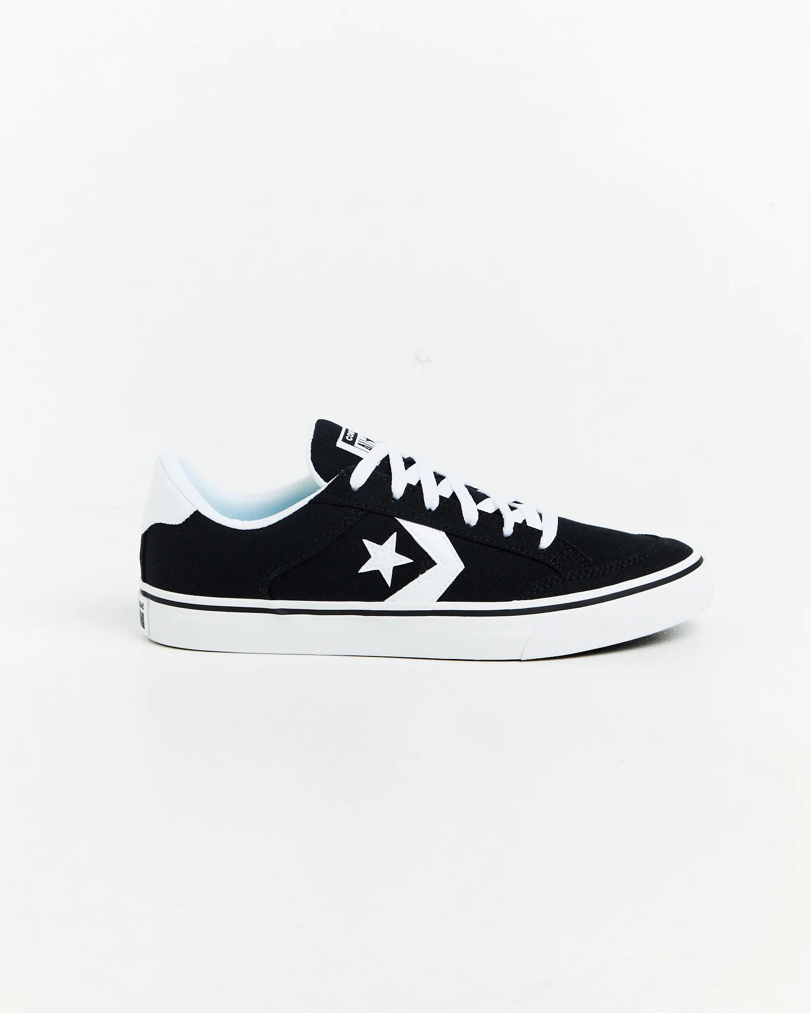 Tobin Canvas Ox Sneakers Black/White - Image 2
