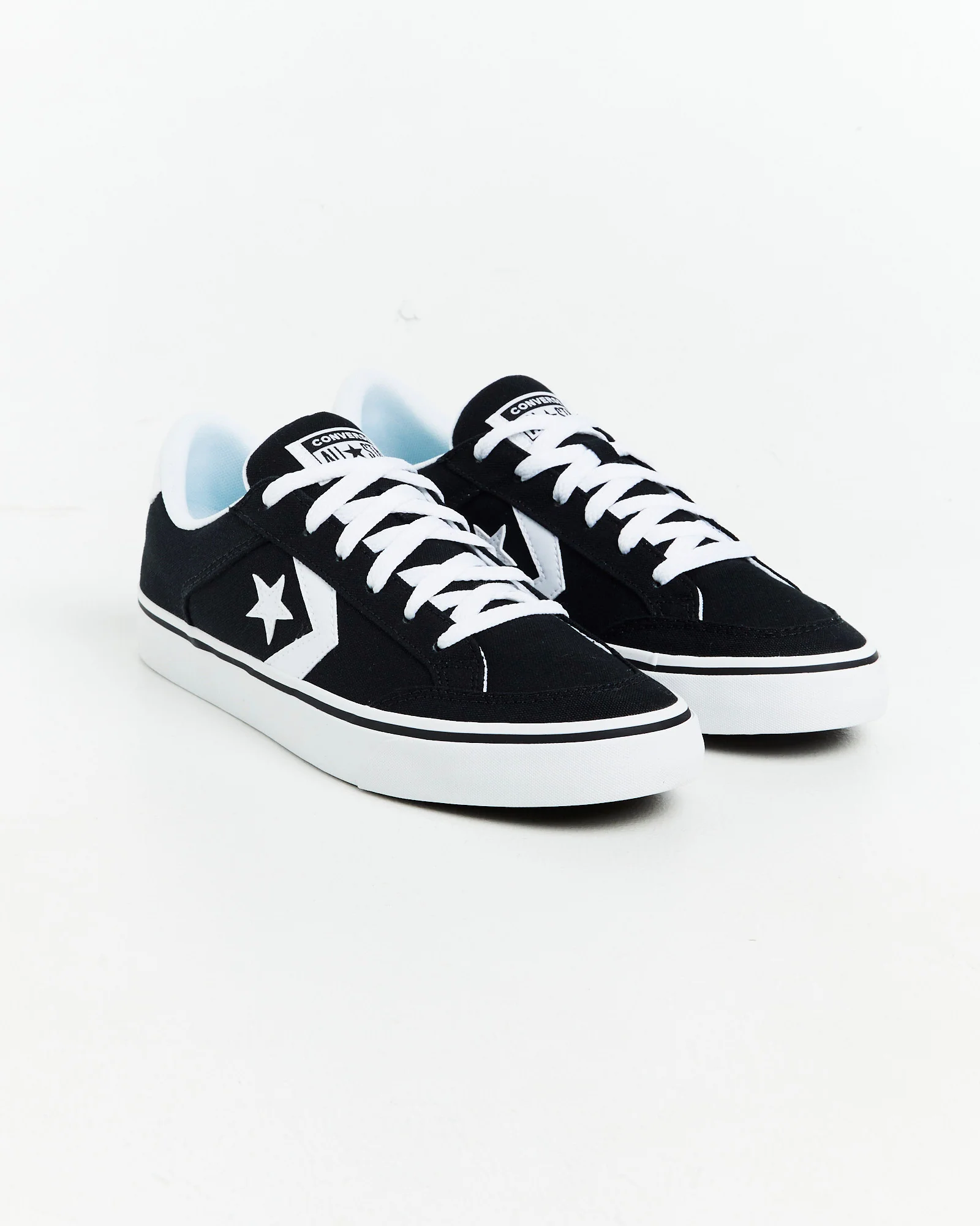 Tobin Canvas Ox Sneakers Black/White - Image 3