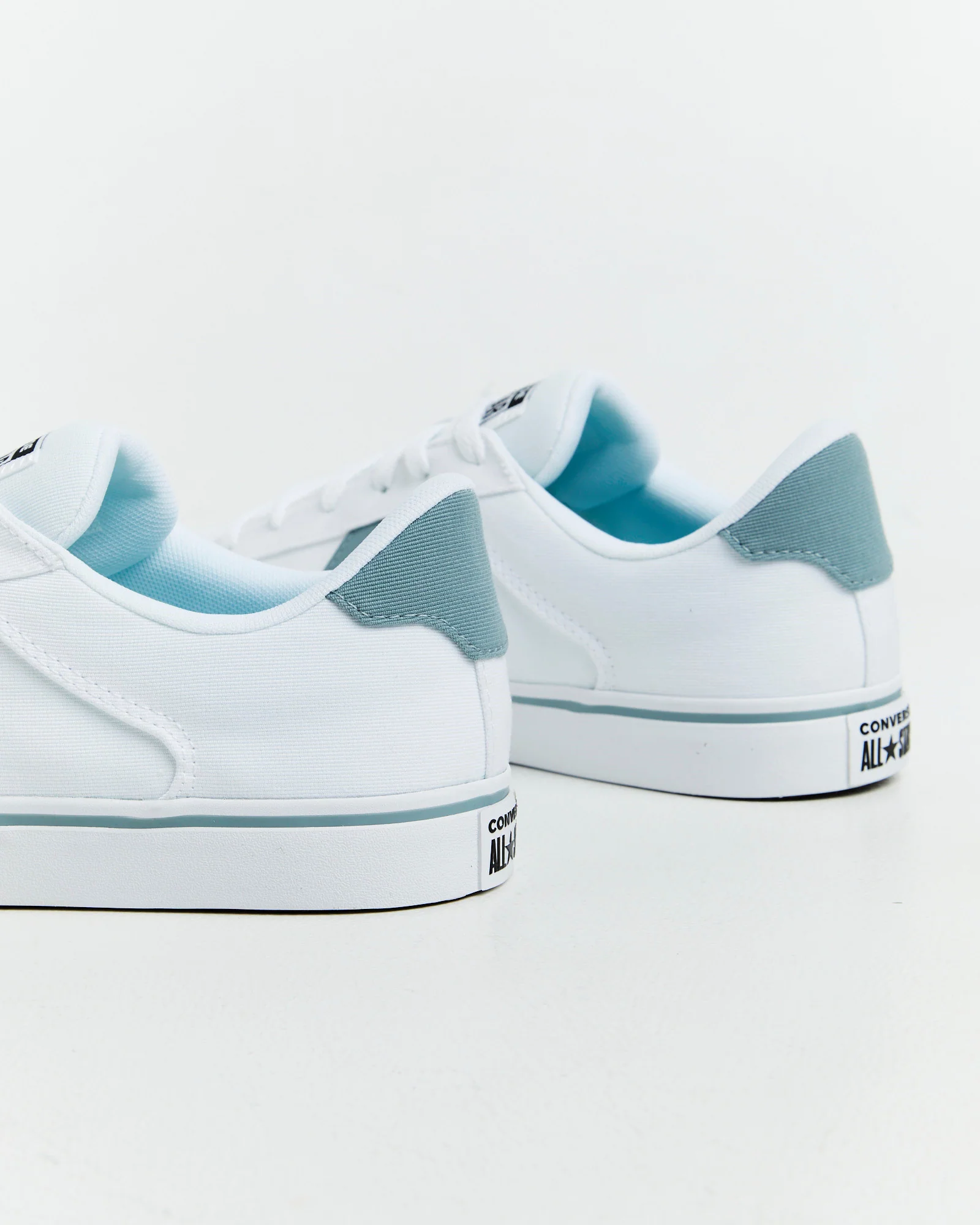 Tobin Jungle Cloth Sneakers White/Blue - Image 4
