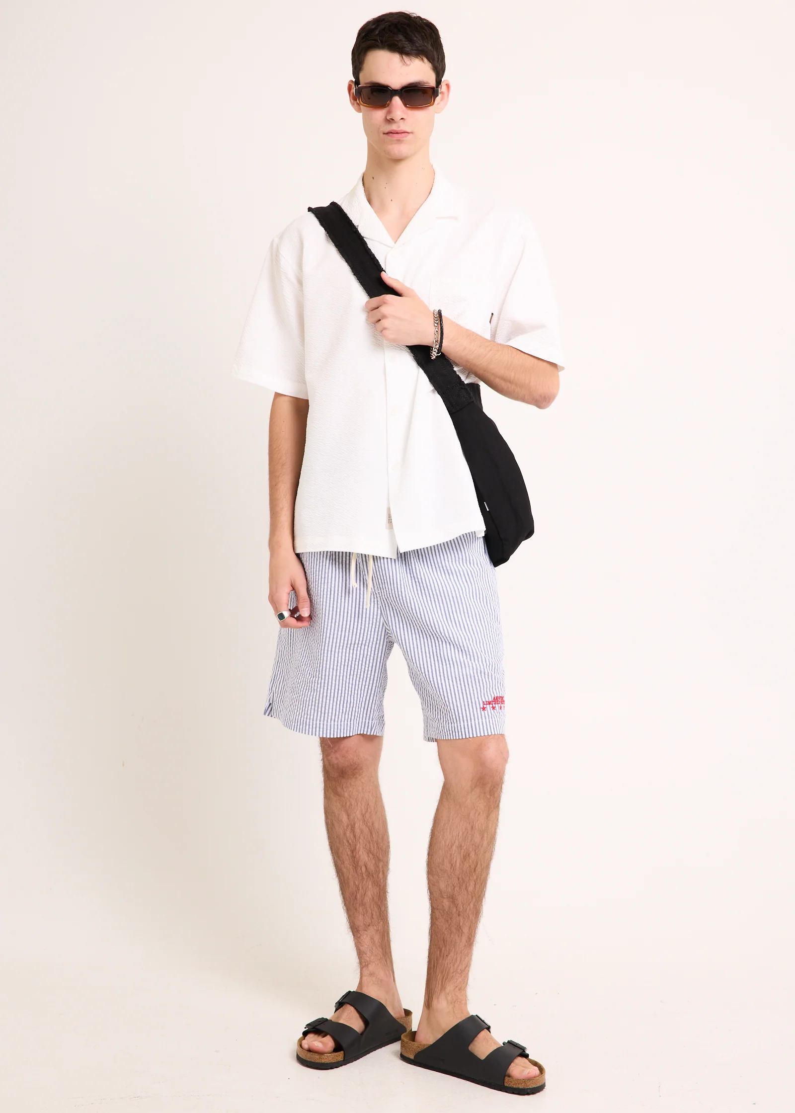 Toby Stripe Shorts - Image 3