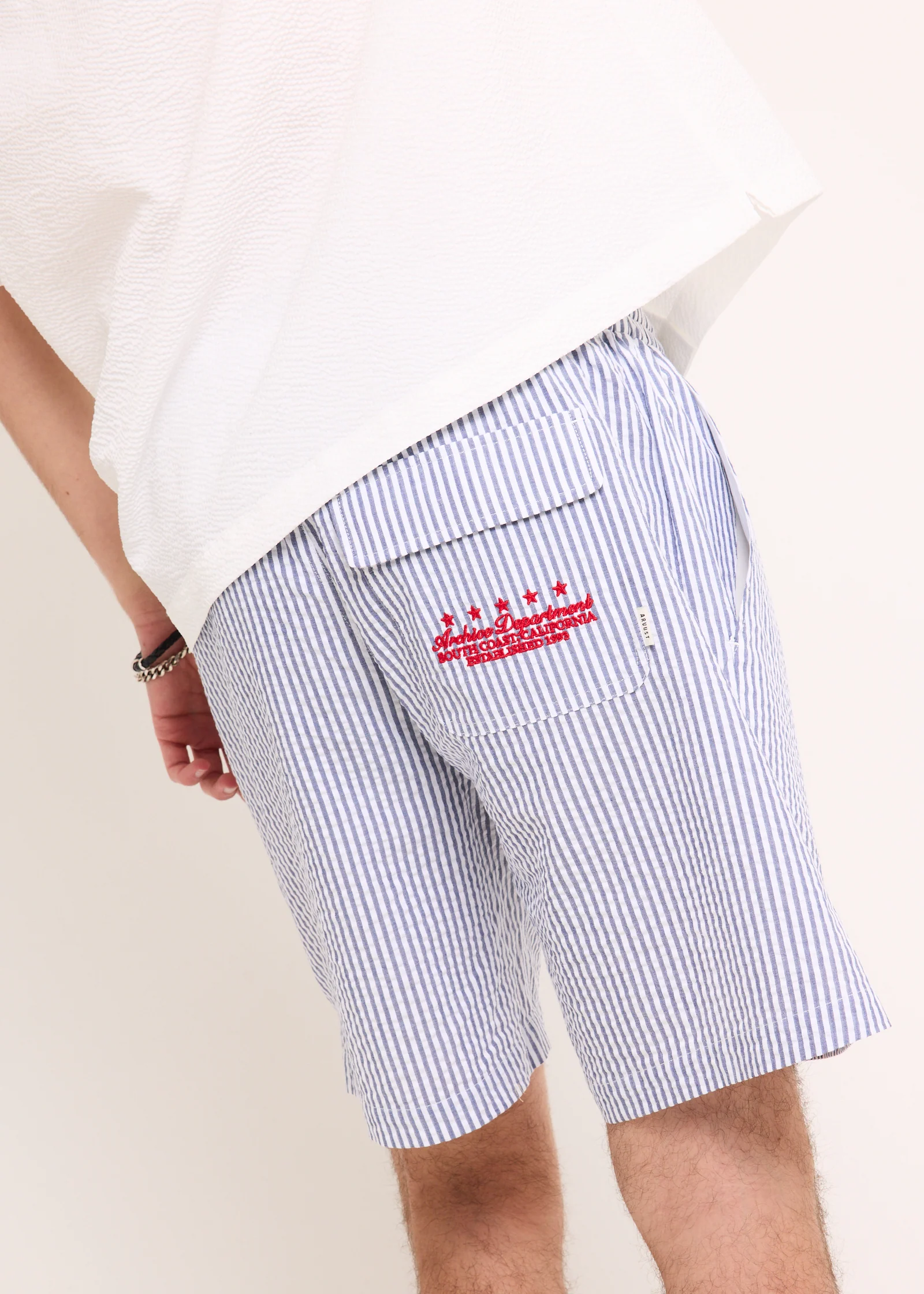 Toby Stripe Shorts - Image 5