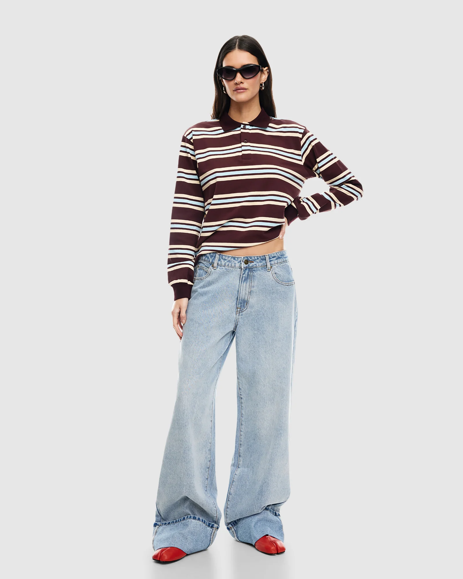 Top Model Cuffed Jean - Image 3