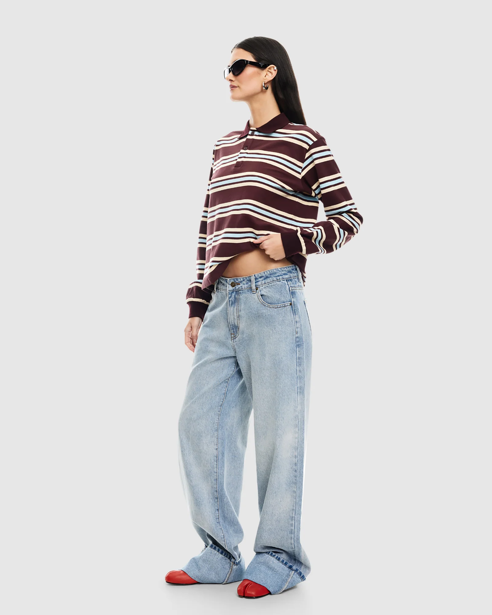 Top Model Cuffed Jean - Image 4
