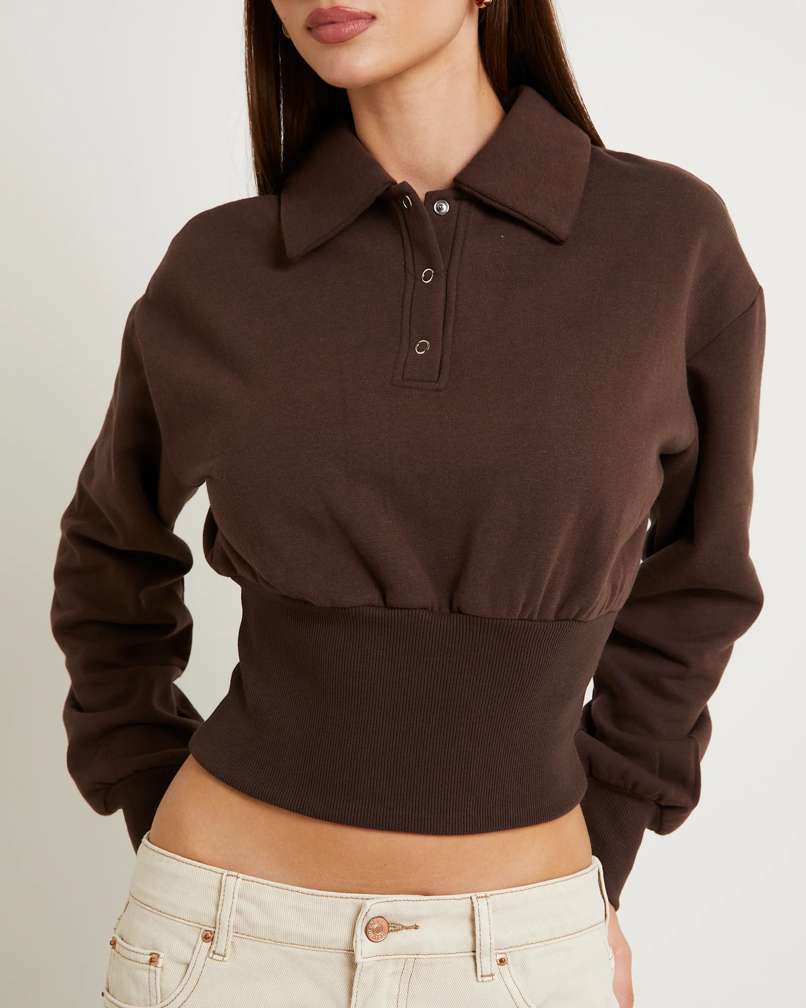 Tori Fleece Button Up - Image 6