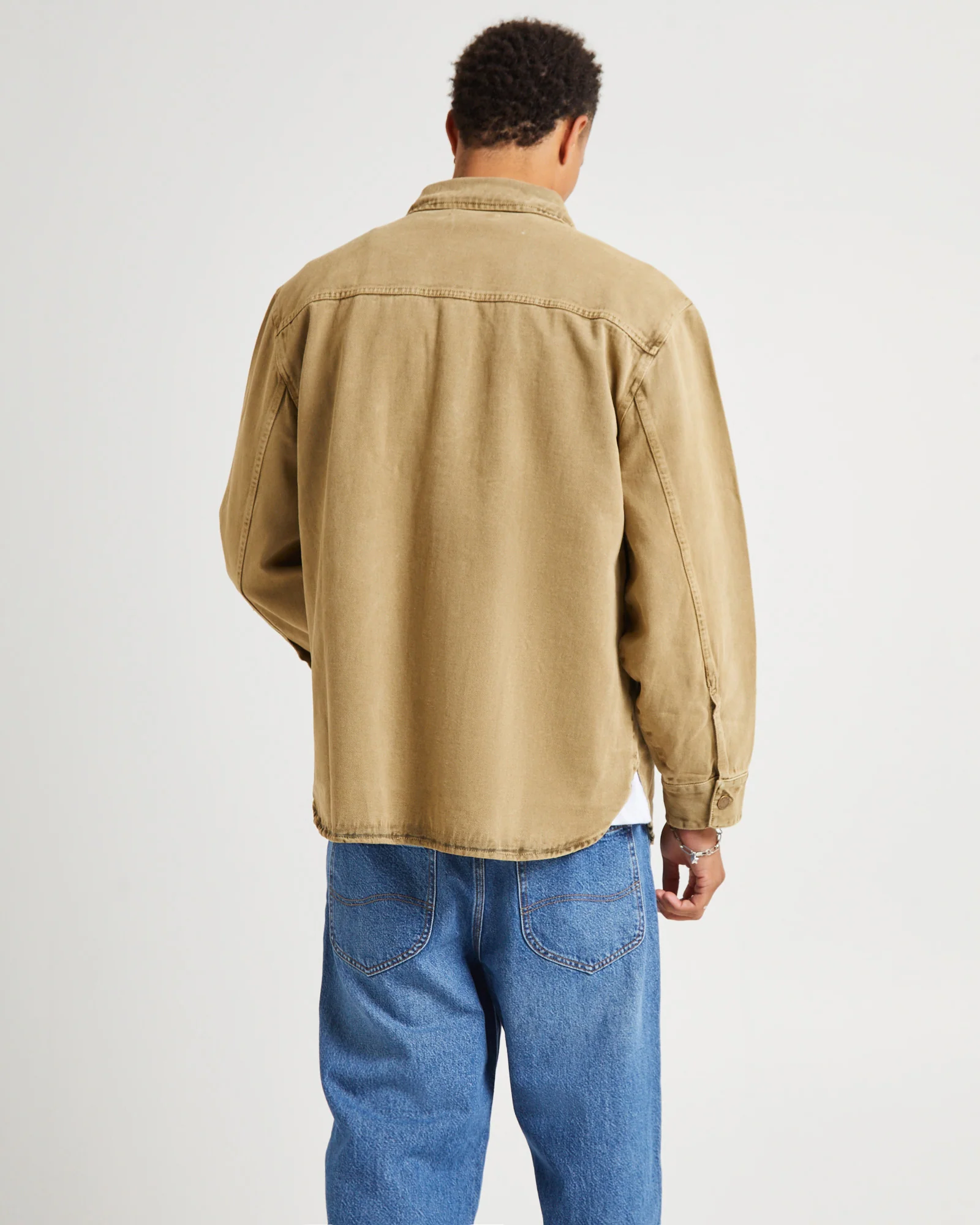 Trade Drill Shacket Sand - Image 2