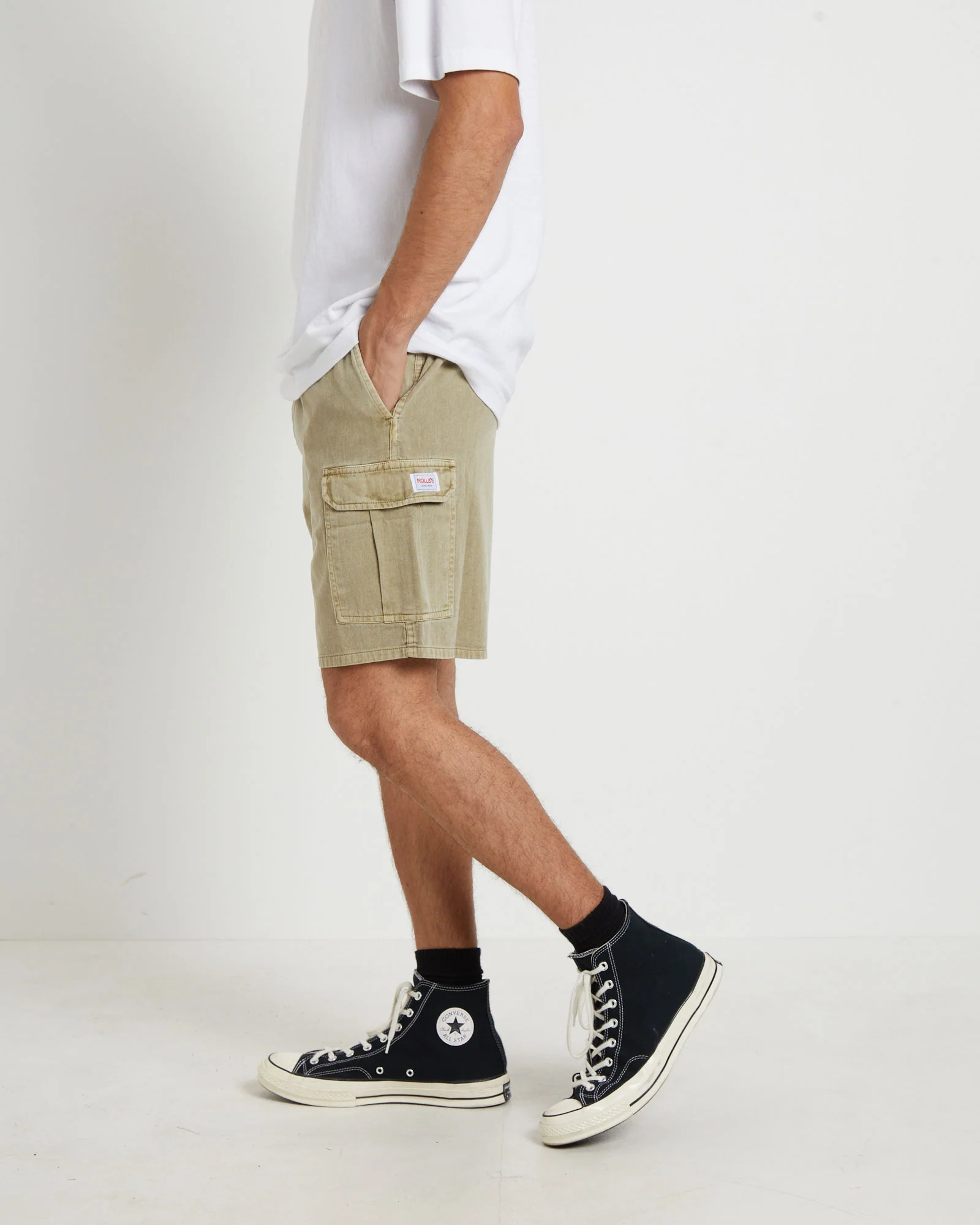 Tradie Cargo Short in Sand - Image 4