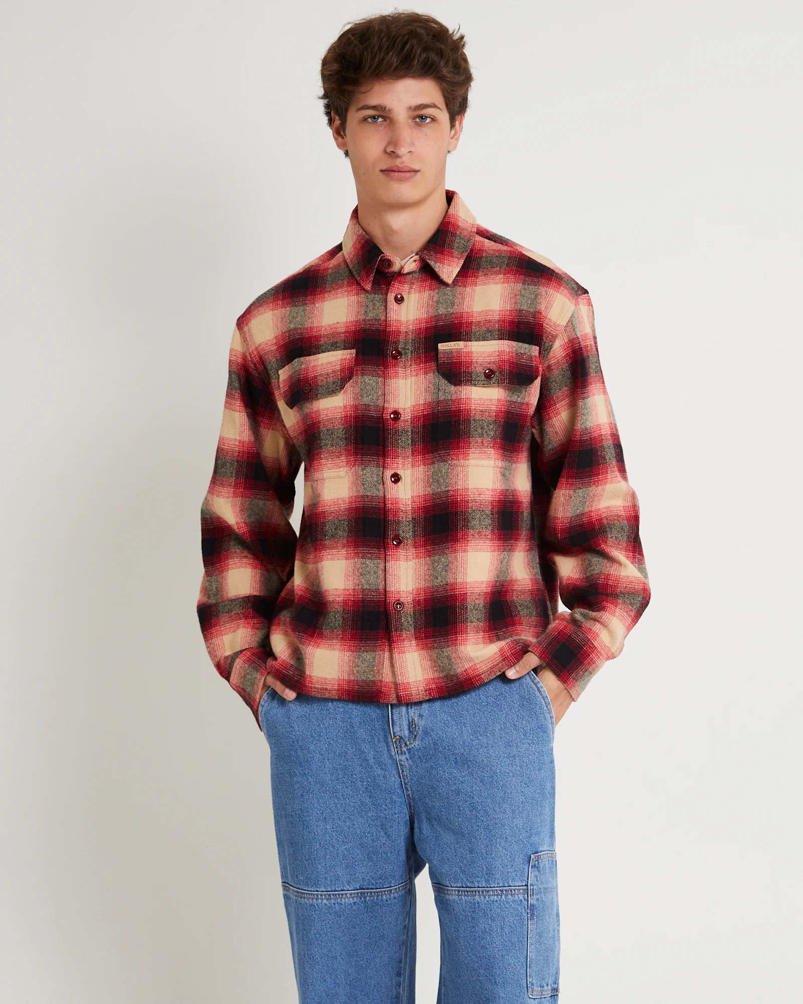 Trailer Check Long Sleeve Shirt - Image 5