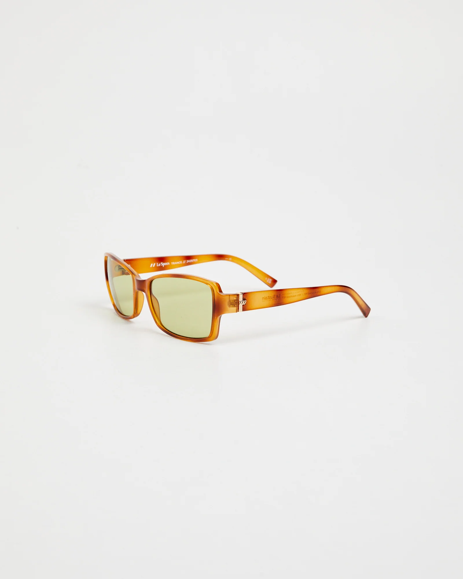 Trance Vintage Sunglasses Tort/Moss - Image 2